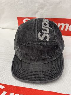 Supreme Denim Logo Camp Hat | Grailed