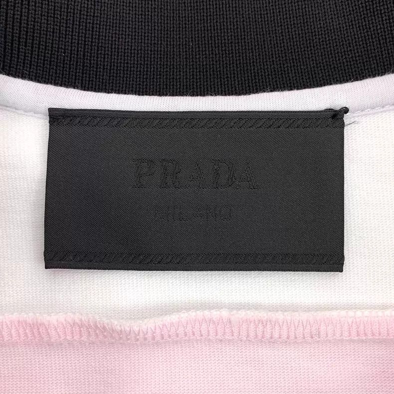 Prada Prada Colour-matched striped camera-printed cotton lapel s Size S / US 4 / IT 40 - 5 Thumbnail
