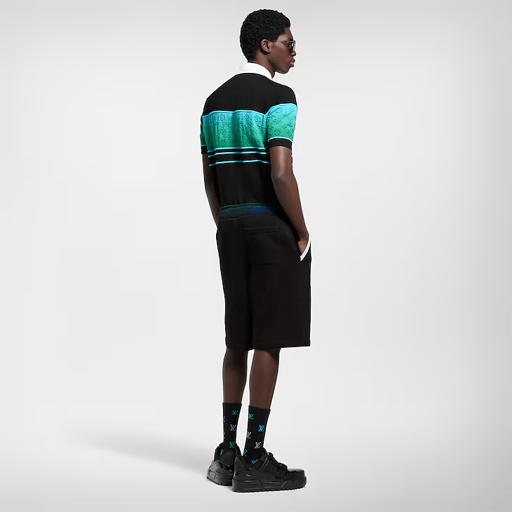 Louis Vuitton Iridescent Jacquard Short-Sleeved Polo Size US XS / EU 42 / 0 - 4 Thumbnail