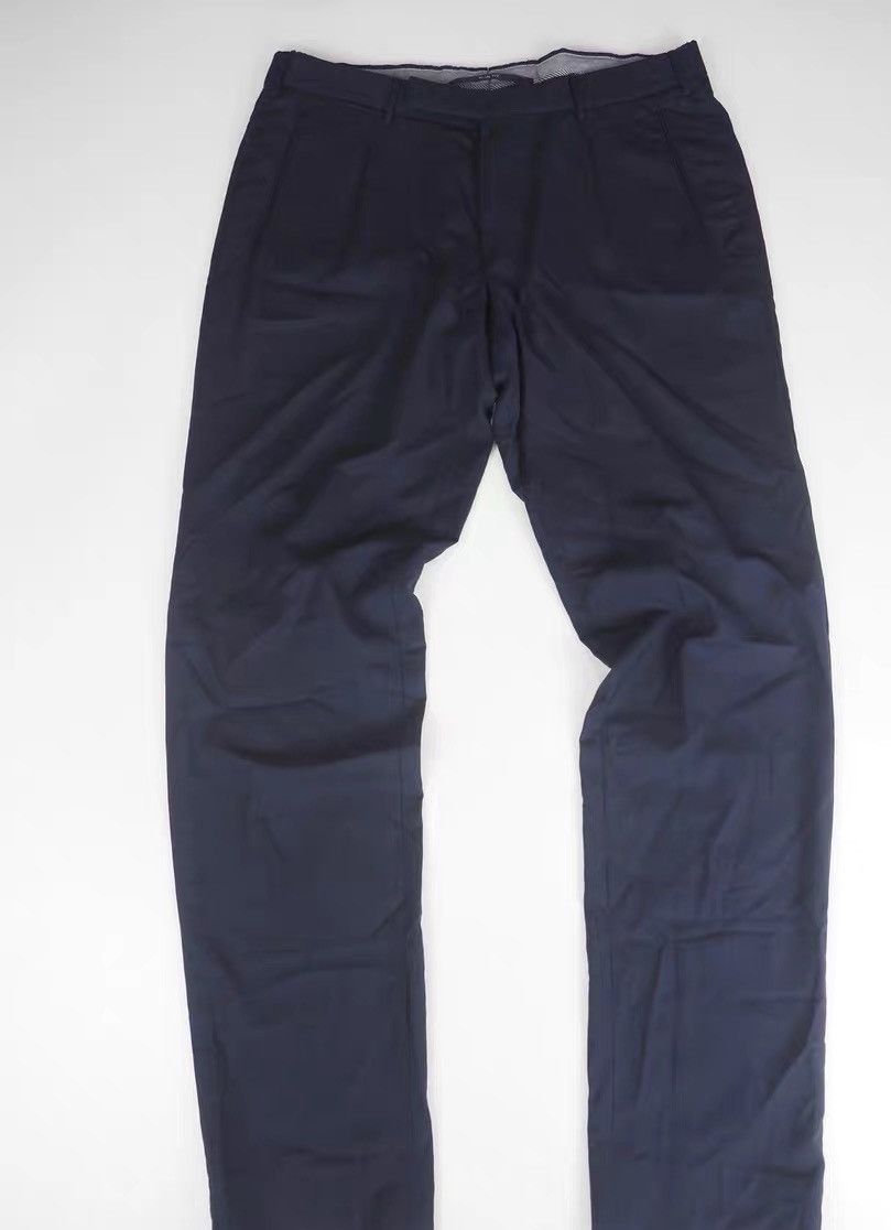 Ermenegildo Zegna Ermenegildo Zegna Wool Suit Pants - Navy Size US 30 / EU 46 - 1 Thumbnail