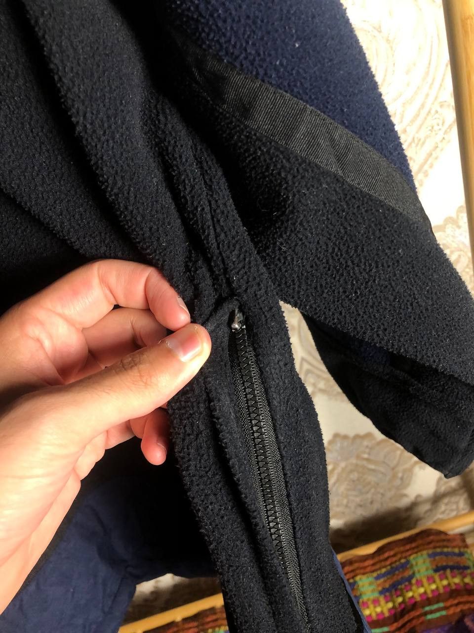 Saint Laurent Paris Vintage YVES Saint Laurent Zip Hoodie Retro Fleece Designer Size US L / EU 52-54 / 3 - 7 Thumbnail