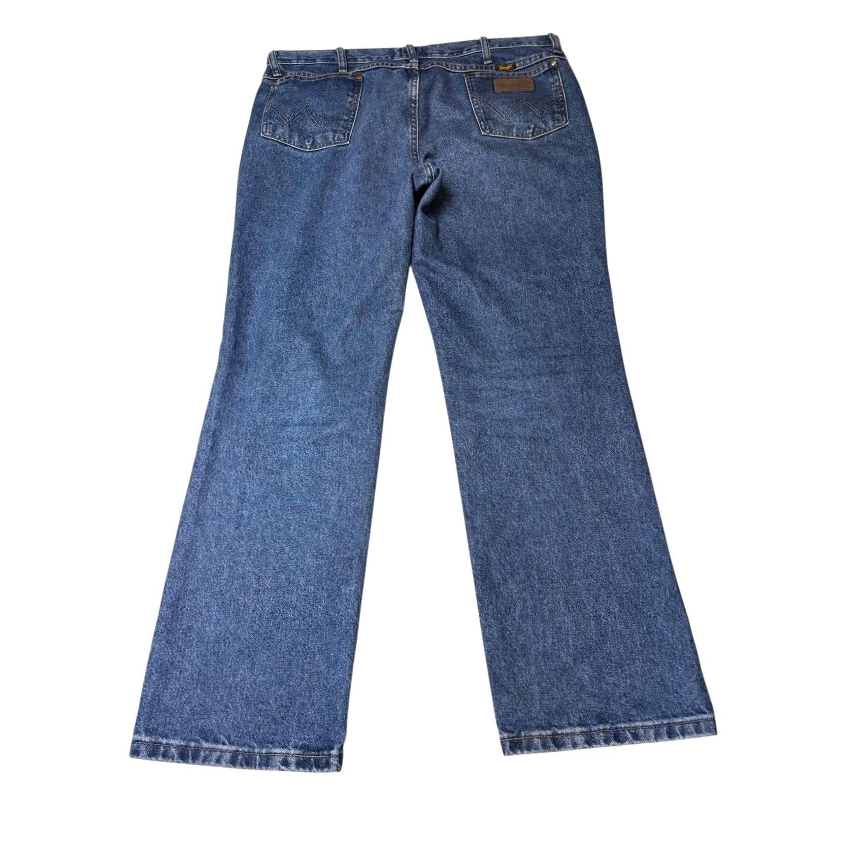 Wrangler Wrangler Jeans Cowboy Cut Slim Fit 38x32 Blue Denim Mens 36MWZ 1036MWZDS Size US 38 / EU 54 - 7 Thumbnail