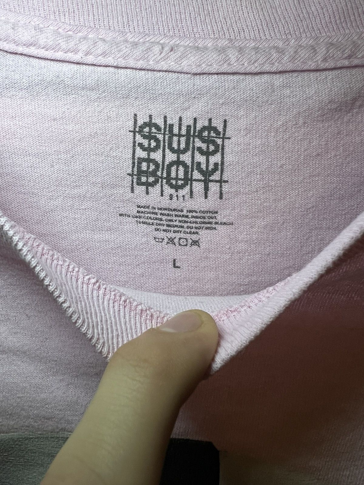 Sus Boy Sus Boy Lil Peep pierced hockey mask longsleeve shirt Size US L / EU 52-54 / 3 - 3 Thumbnail