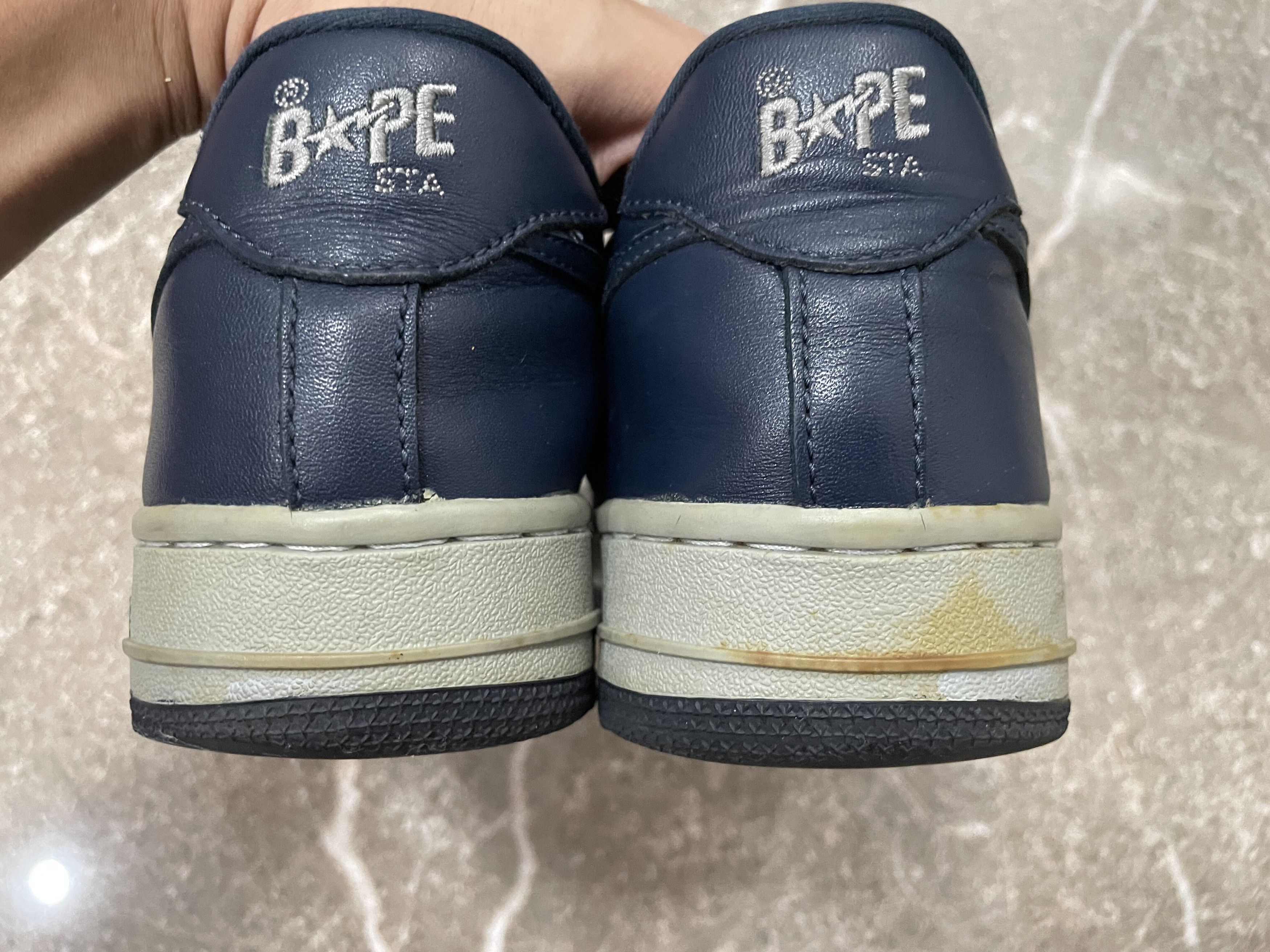 Bape Bapesta FS-001 Low 'Dark Blue Grey' Size US 9.5 / EU 42-43 - 14 Thumbnail