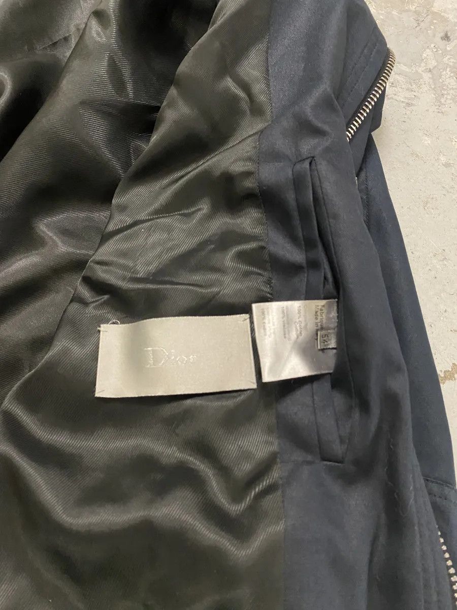 Dior AW2008 Dior Navy Trucker Contemporary Jacket by Kris Van Assche Size US L / EU 52-54 / 3 - 8 Thumbnail