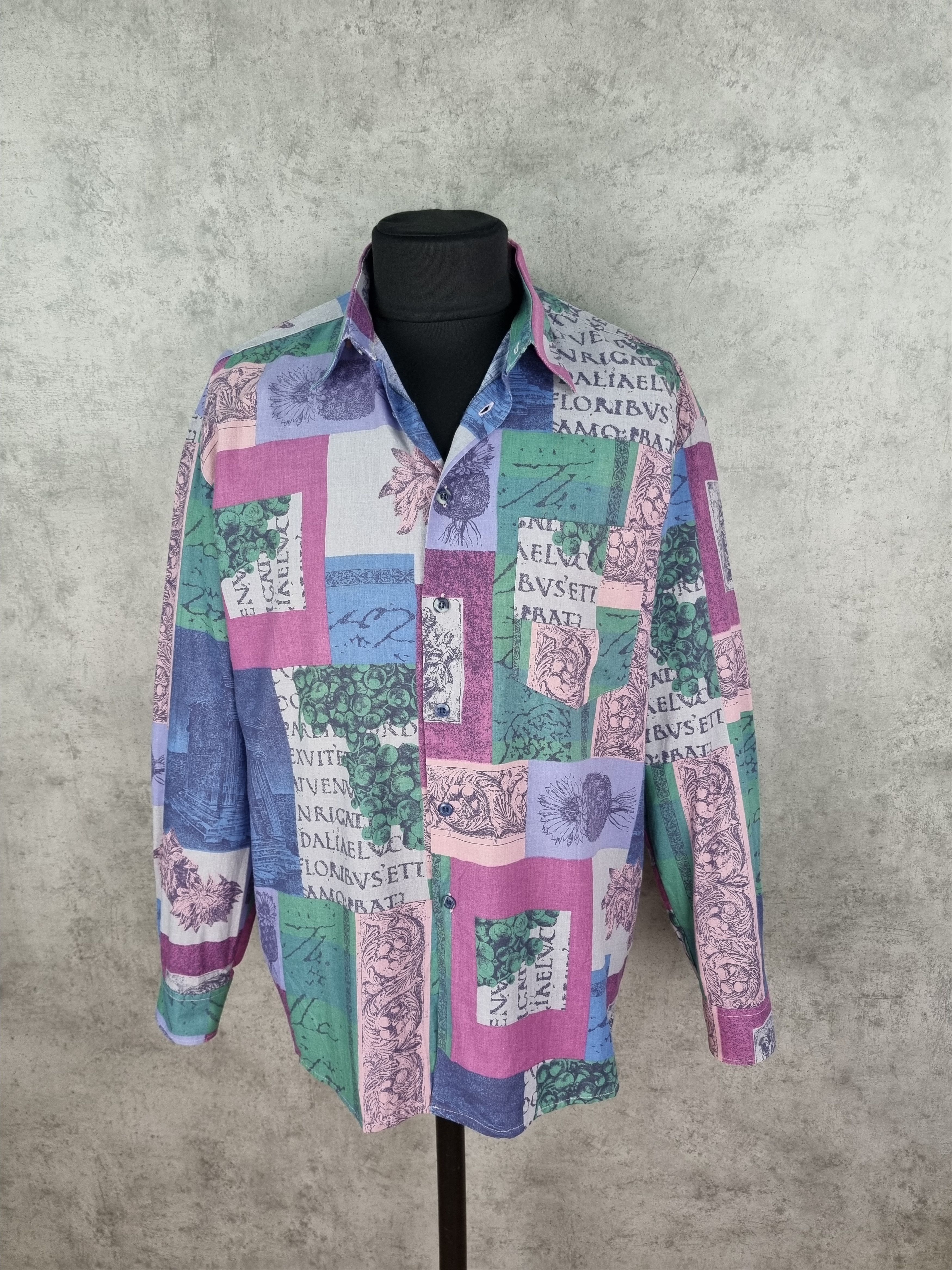 Vintage 90s Vintage Abstract Shirt Size US XL / EU 56 / 4 - 6 Thumbnail