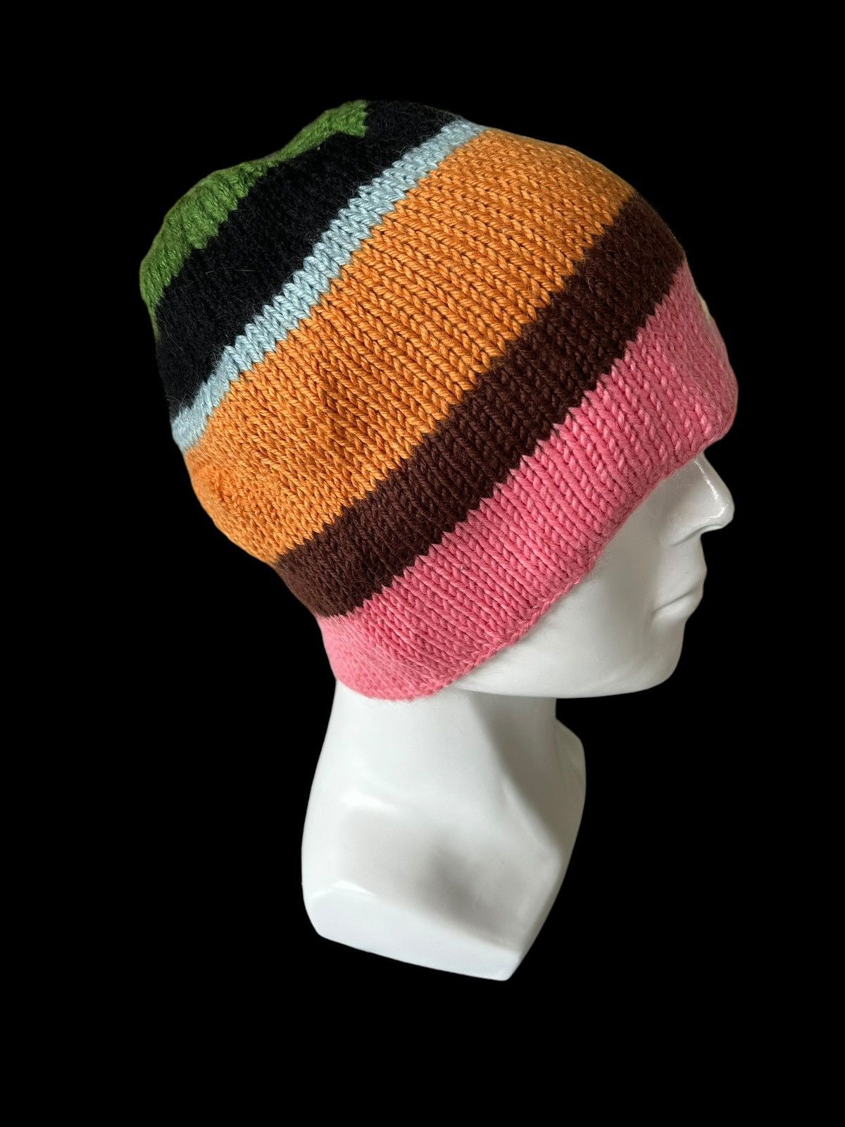 14th Addiction × Japanese Brand Vtg Roxy Knitted Beanie Hats Multicolor Size ONE SIZE - 2 Thumbnail