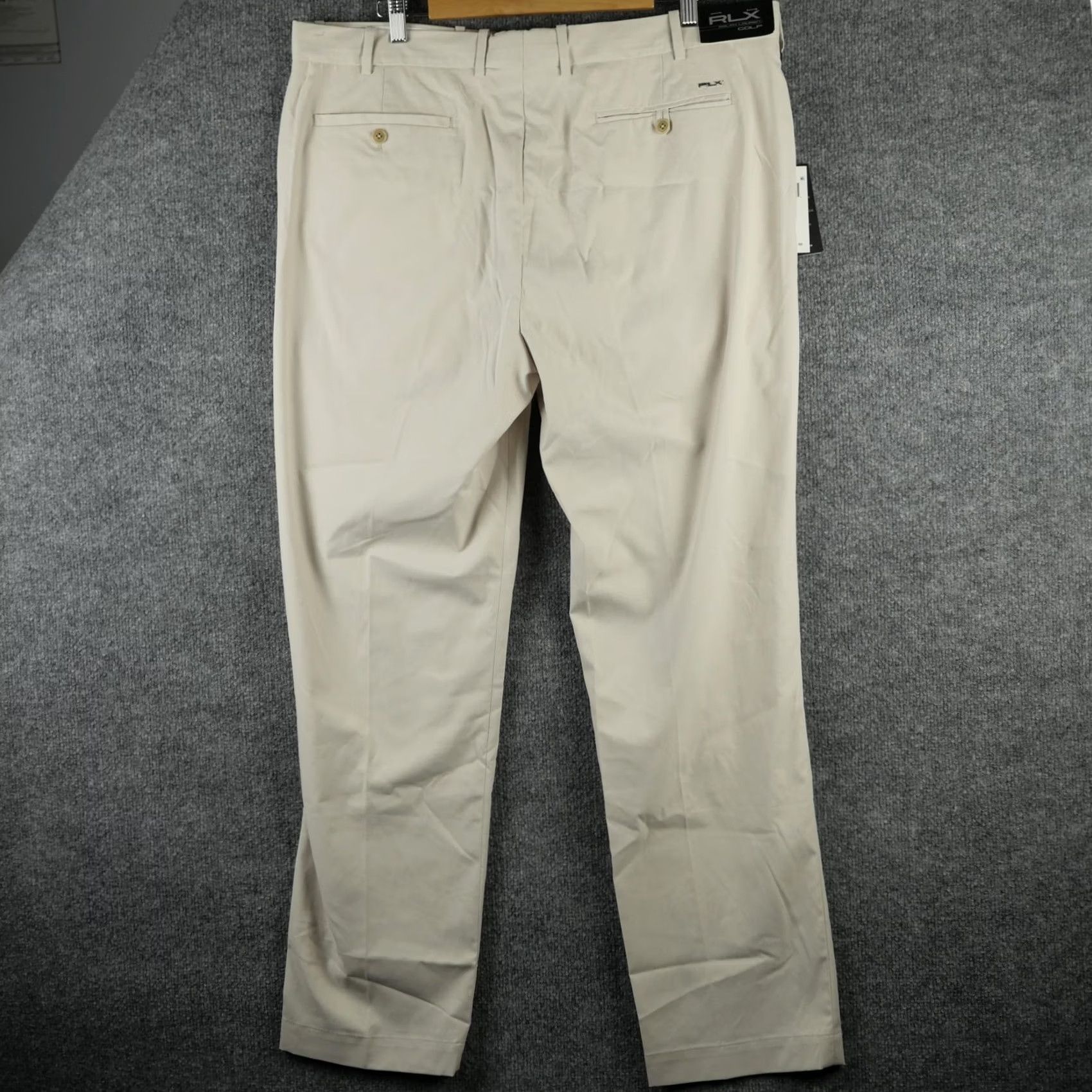 Ralph Lauren Ralph Lauren RLX Golf Chino Pants Mens 38x32 Beige Twill Stretch Moisture Wicking NWT Slim Straight Pockets Reg Flk? Size US 38 / EU 54 - 7 Thumbnail