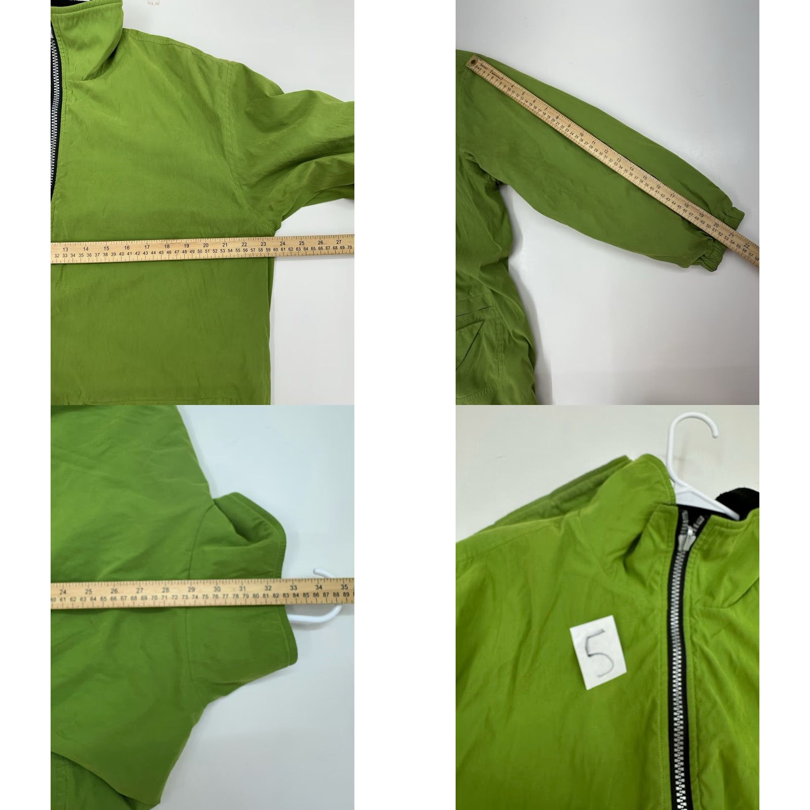 CO Colebrook & Co Womens Jacket Size Small Reversible Black Green Zip Up Fleece Jacket Size S / US 4 / IT 40 - 8 Thumbnail