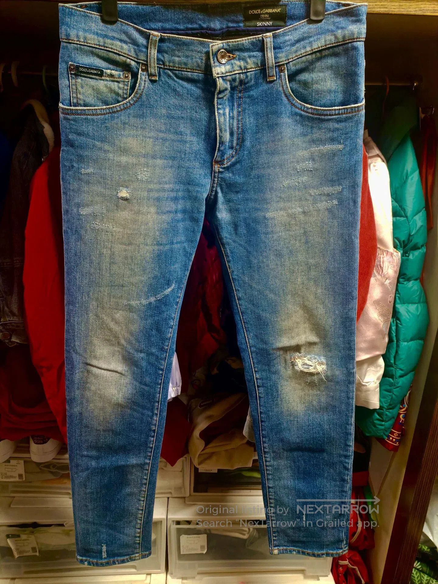 Dolce & Gabbana DG Crown Jeans.