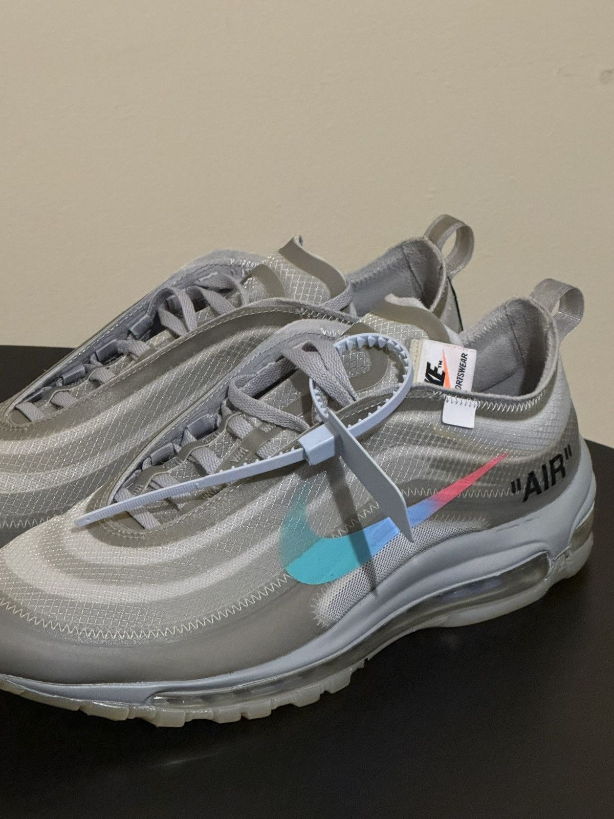 Nike × Off-White Nike X Off-white Air Max 97 Menta Size US 10 / EU 43 - 4 Thumbnail