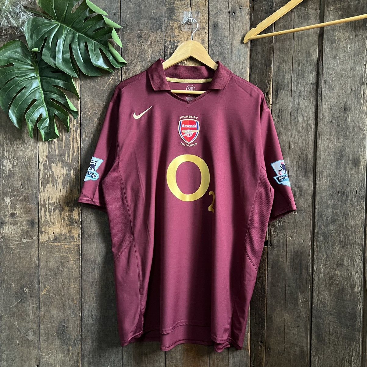 希少 NIKE 05/06 Arsenal  ユニフォーム HIGHBURY the GREEN MAN