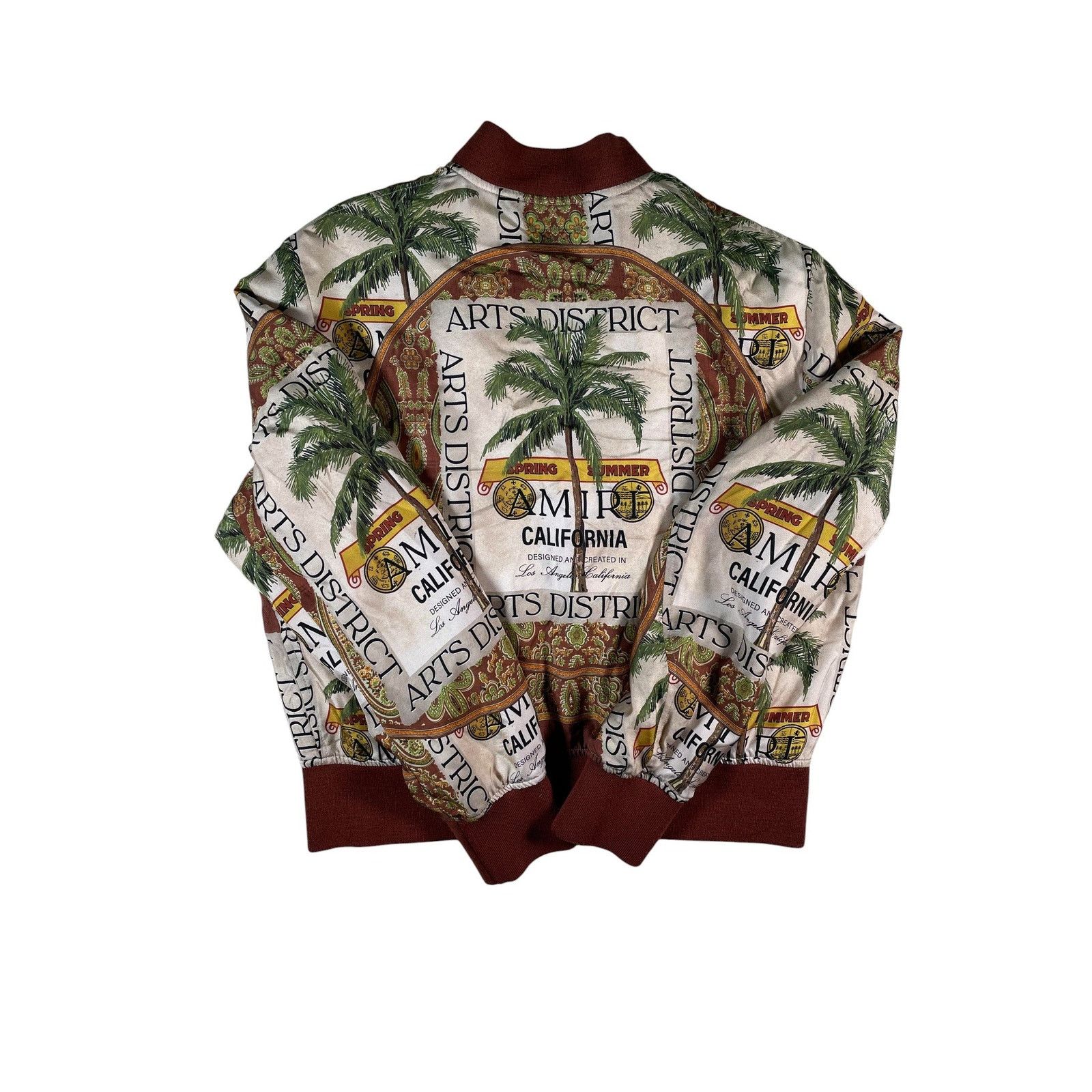 Amiri Amiri Rum Label Silk Jacket Size US L / EU 52-54 / 3 - 2 Thumbnail