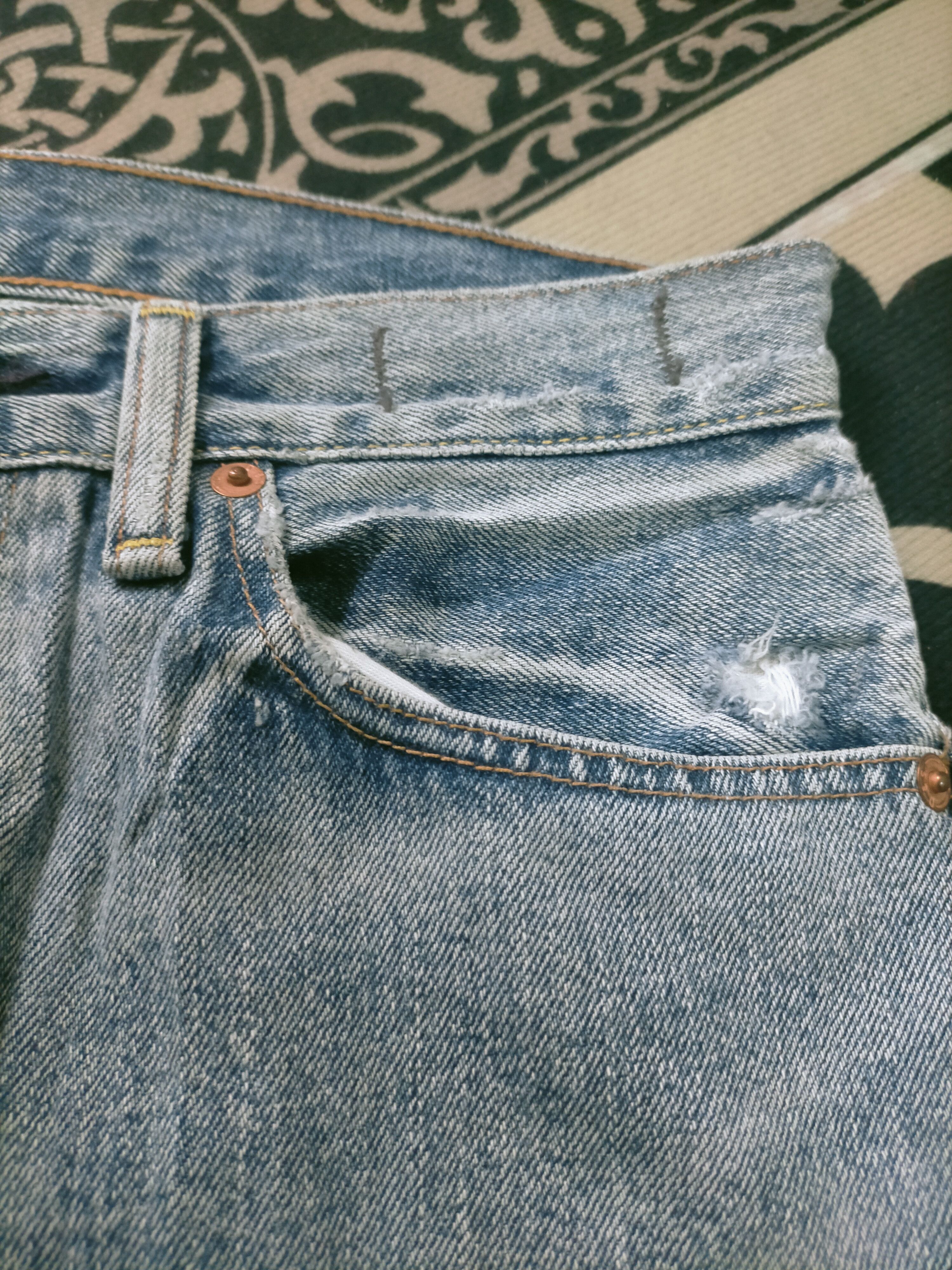 Denim & Supply Ralph Lauren × Polo Ralph Lauren × RRL Ralph Lauren 🔥2016 Denim & Supply Wash Distressed Jeans Size US 28 / EU 44 - 7 Thumbnail