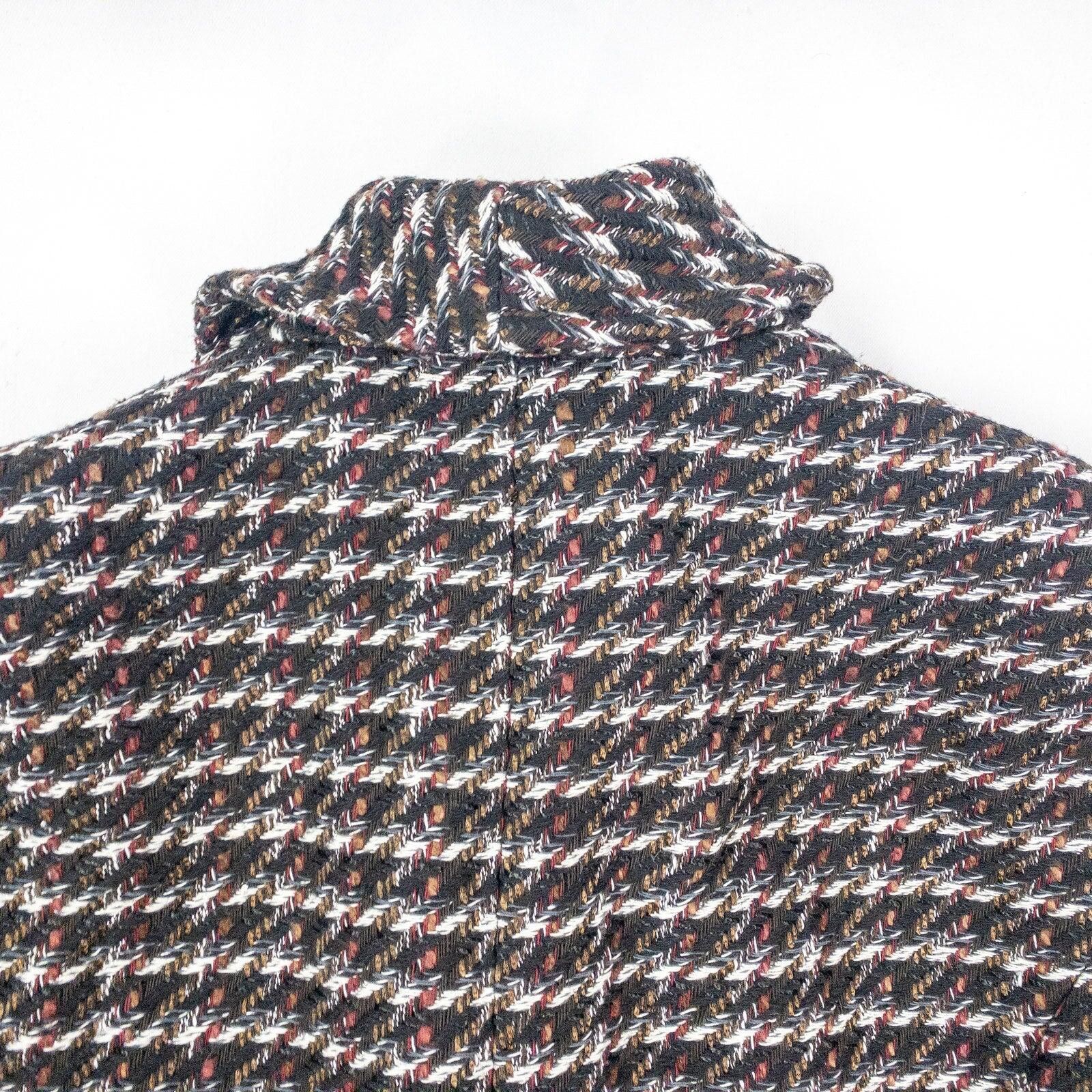 Coldwater Creek Coldwater Creek Black Silver Tweed Coat Womens 16 XLarge Size XL / US 12-14 / IT 48-50 - 11 Thumbnail