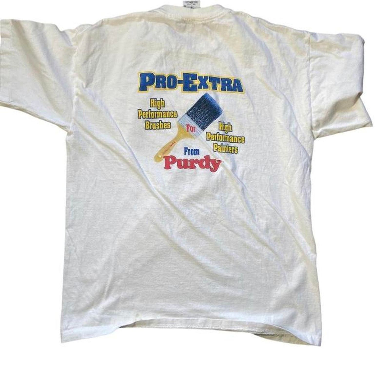 Other 90s white purdy painting tee Size US XL / EU 56 / 4 - 1 Thumbnail