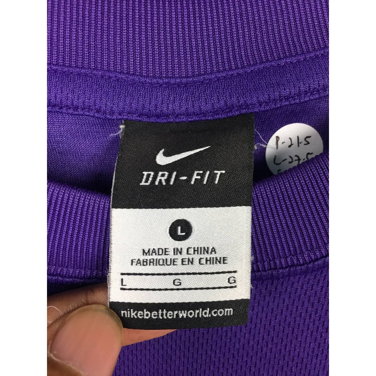 Nike Nike DRI-FIT Just Dunk It Long Sleeve Activewear Tee Size US L / EU 52-54 / 3 - 19 Thumbnail