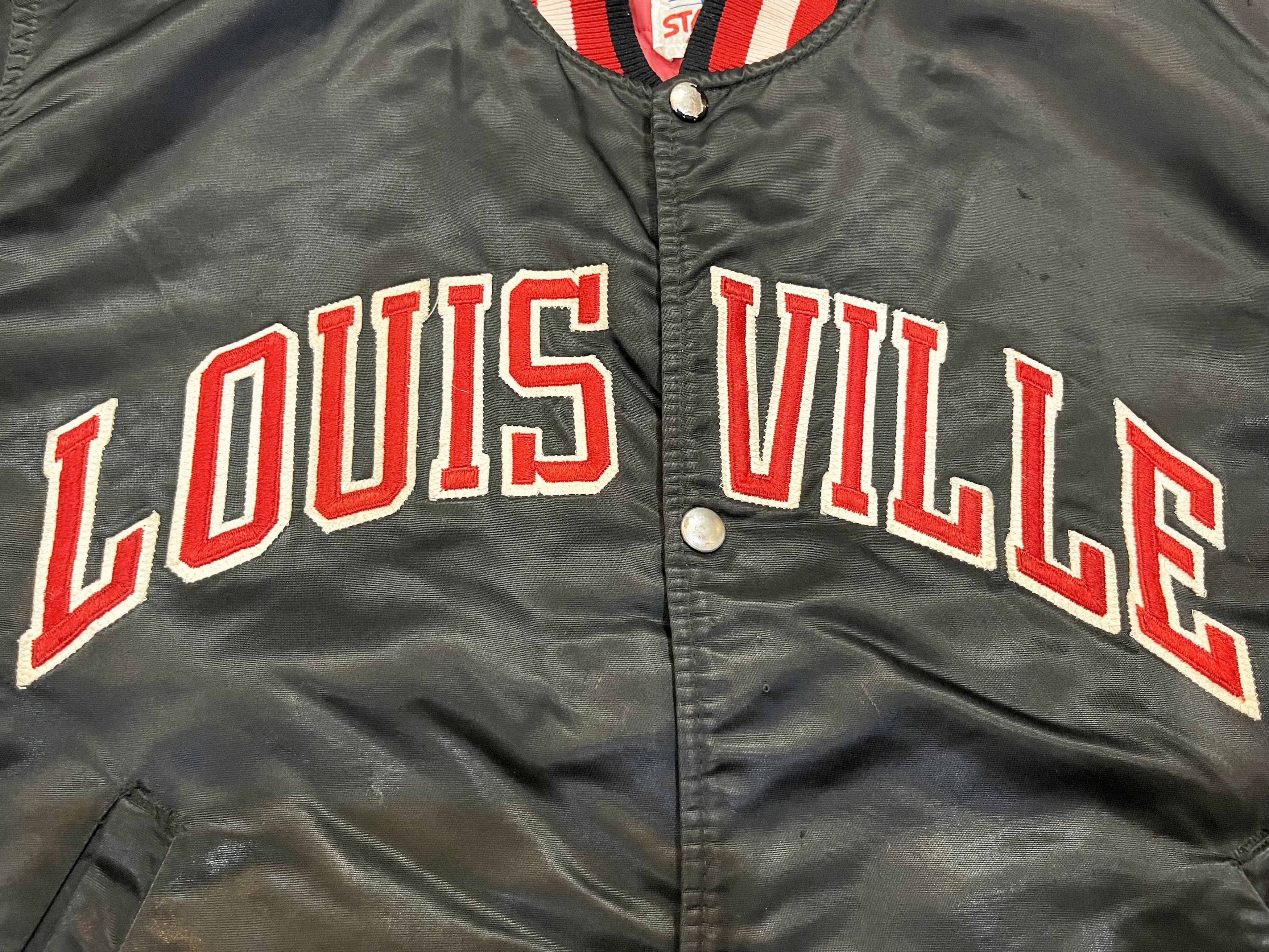 NCAA × Starter × Vintage Vintage Starter NCAA Louisville Cardinals Bomber Jacket Size US L / EU 52-54 / 3 - 2 Thumbnail