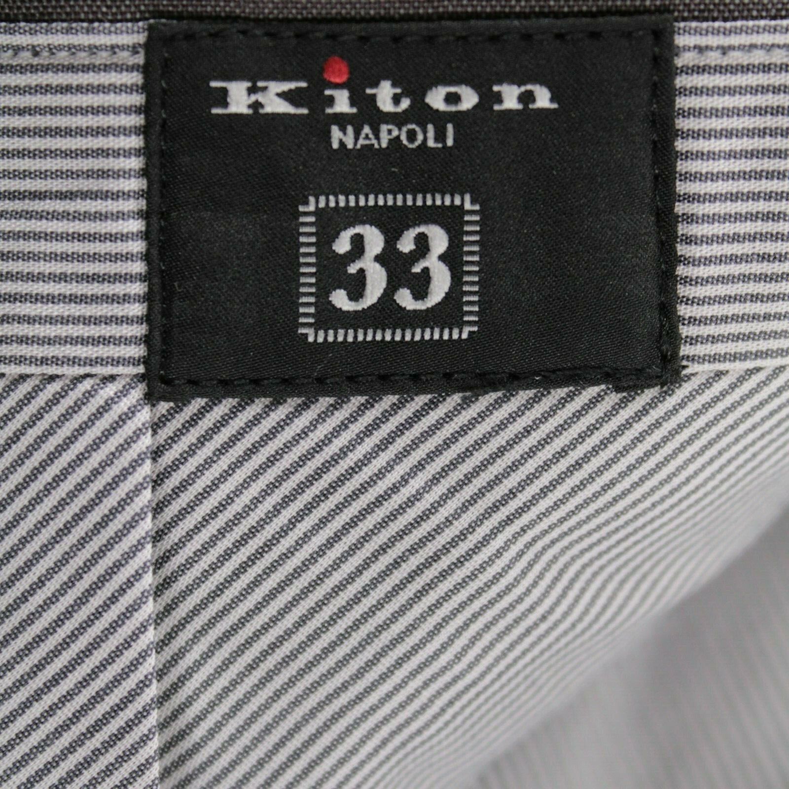 Kiton Kiton New with tags Dress Pants Size 33 US In Gray Size US 33 - 7 Thumbnail