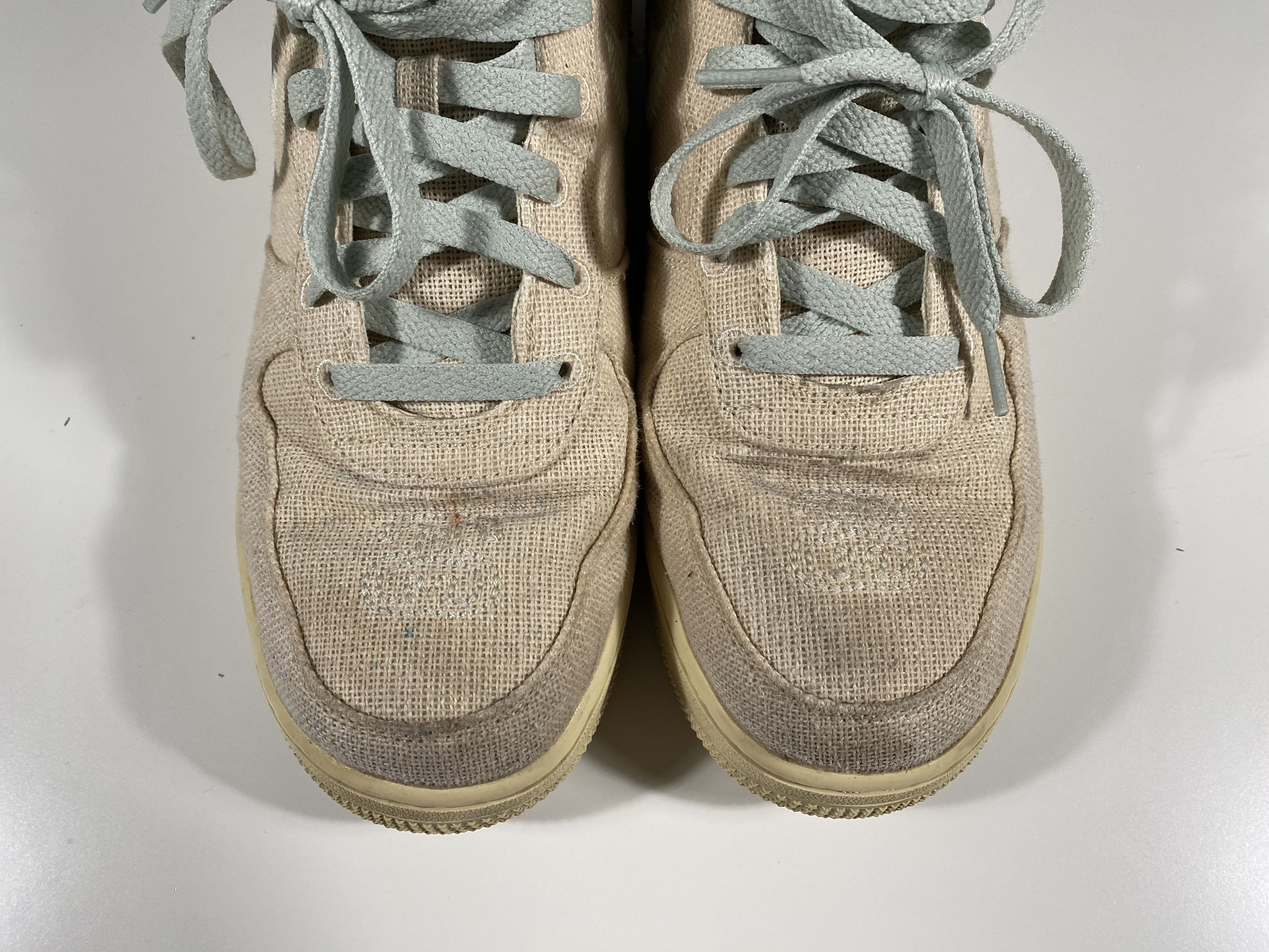 Nike × Stussy Stussy x Air Force 1 Mid 'Fossil' Size US 9.5 / EU 42-43 - 2 Thumbnail