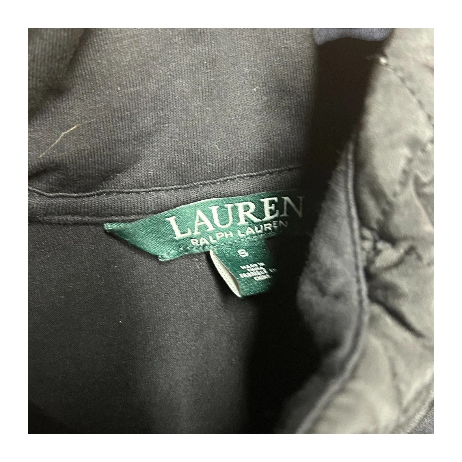 Lauren Ralph Lauren Lauren Ralph Lauren Quilted Full Zip Activewear Jacket Black Size US S / EU 44-46 / 1 - 3 Thumbnail