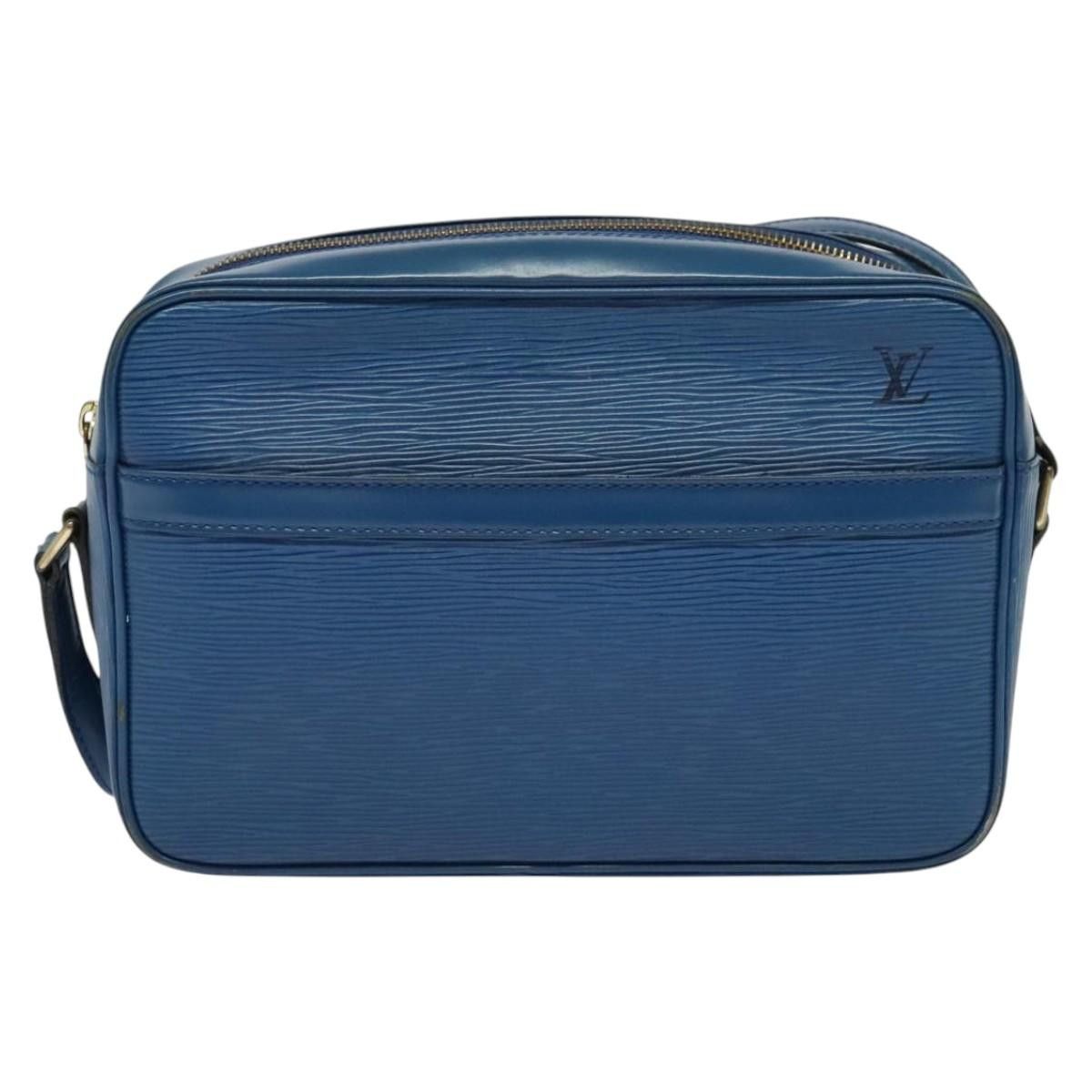 Louis Vuitton LOUIS VUITTON Epi Trocadero 27 Shoulder Bag Blue M52315 Size ONE SIZE - 13 Thumbnail