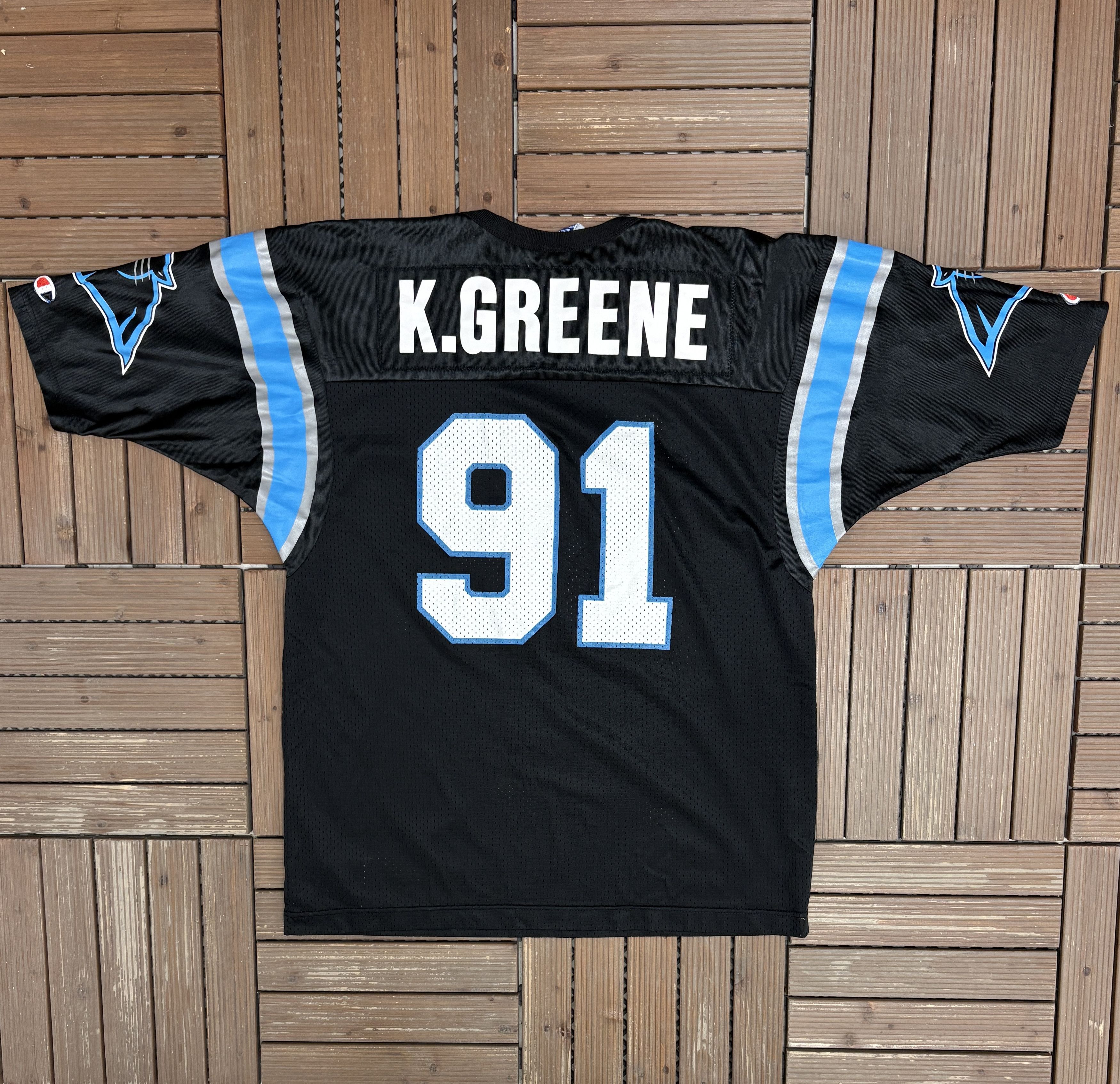 Champion Carolina Panthers Kevin Greene Vintage Football Jersey Size US XL / EU 56 / 4 - 4 Thumbnail