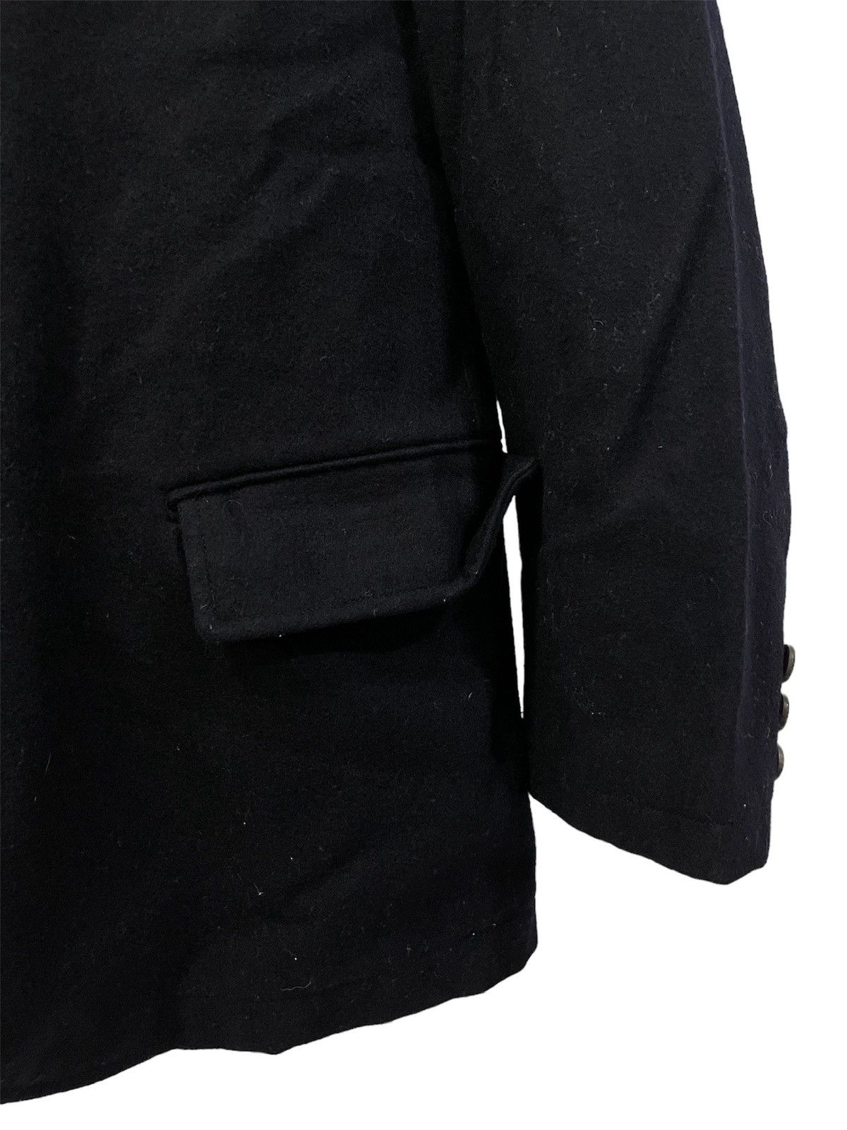 Comme des Garcons AD2001 Comme Des Garcons Homme Wool Coat Jacket Size US S / EU 44-46 / 1 - 3 Thumbnail