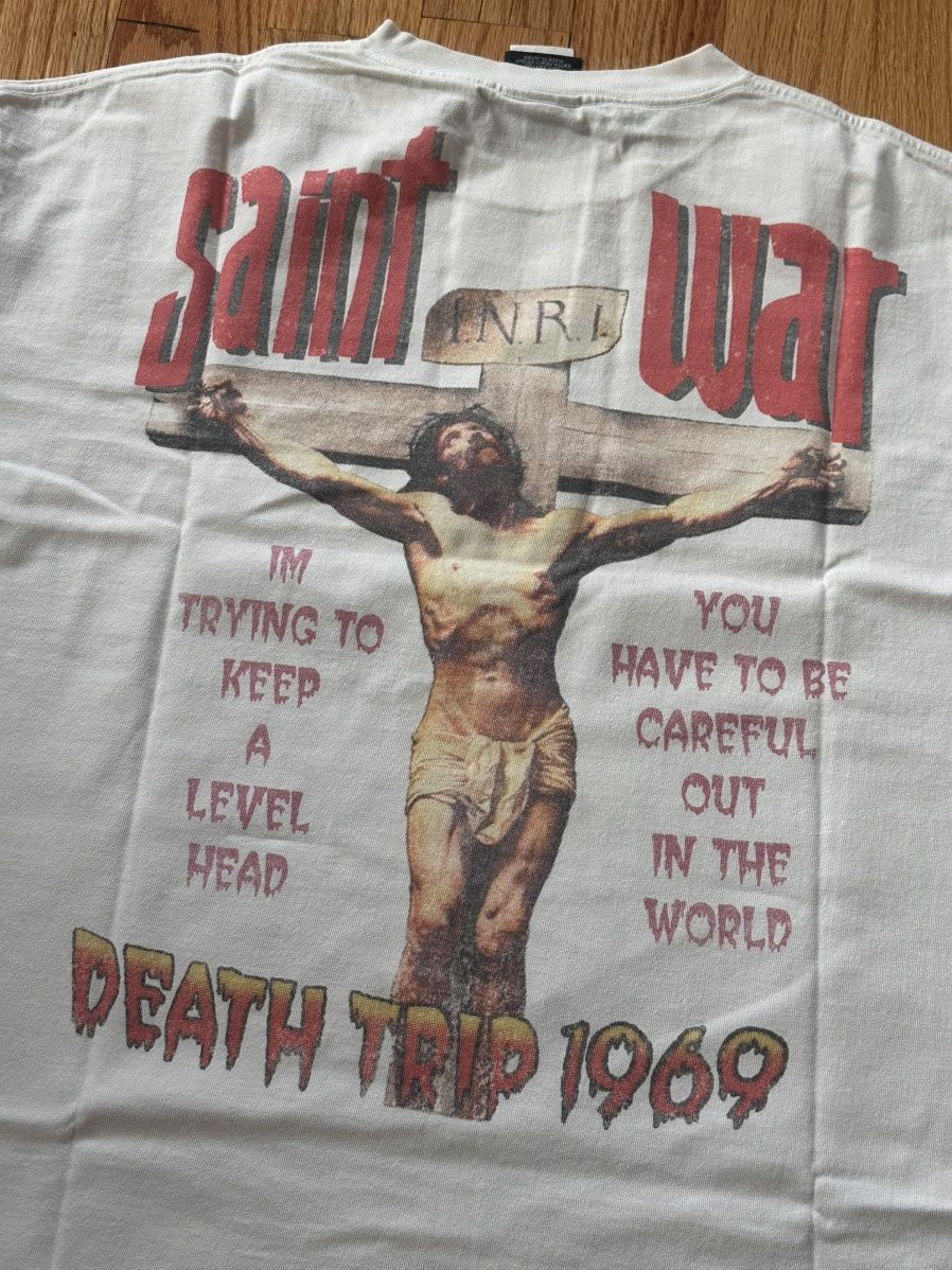 Saint Michael Saint mxxxxxx tee Size US XXL / EU 58 / 5 - 7 Thumbnail