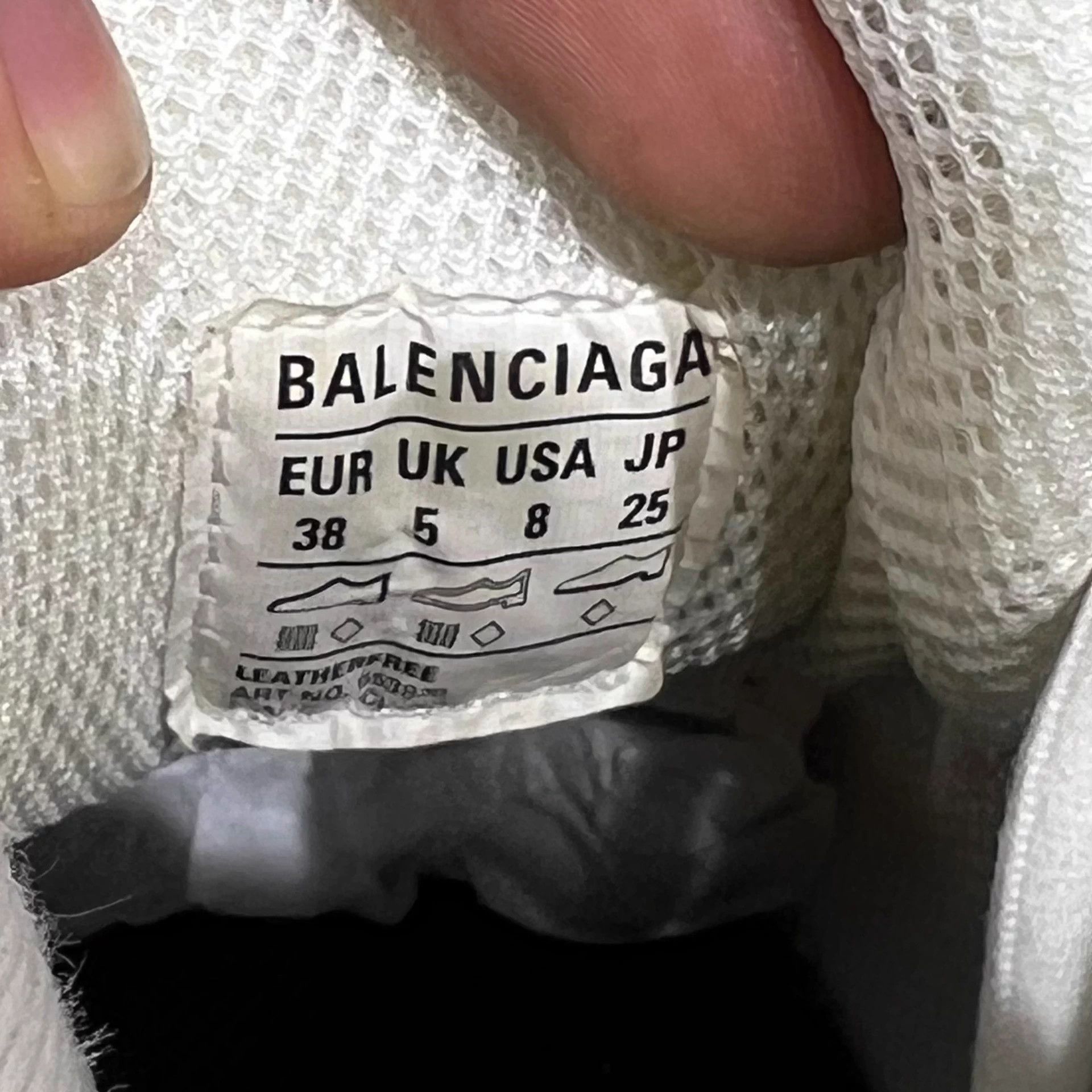 Balenciaga Balenciaga x-pander white spring women's 38 trainer Size US 7 / IT 37 - 8 Thumbnail