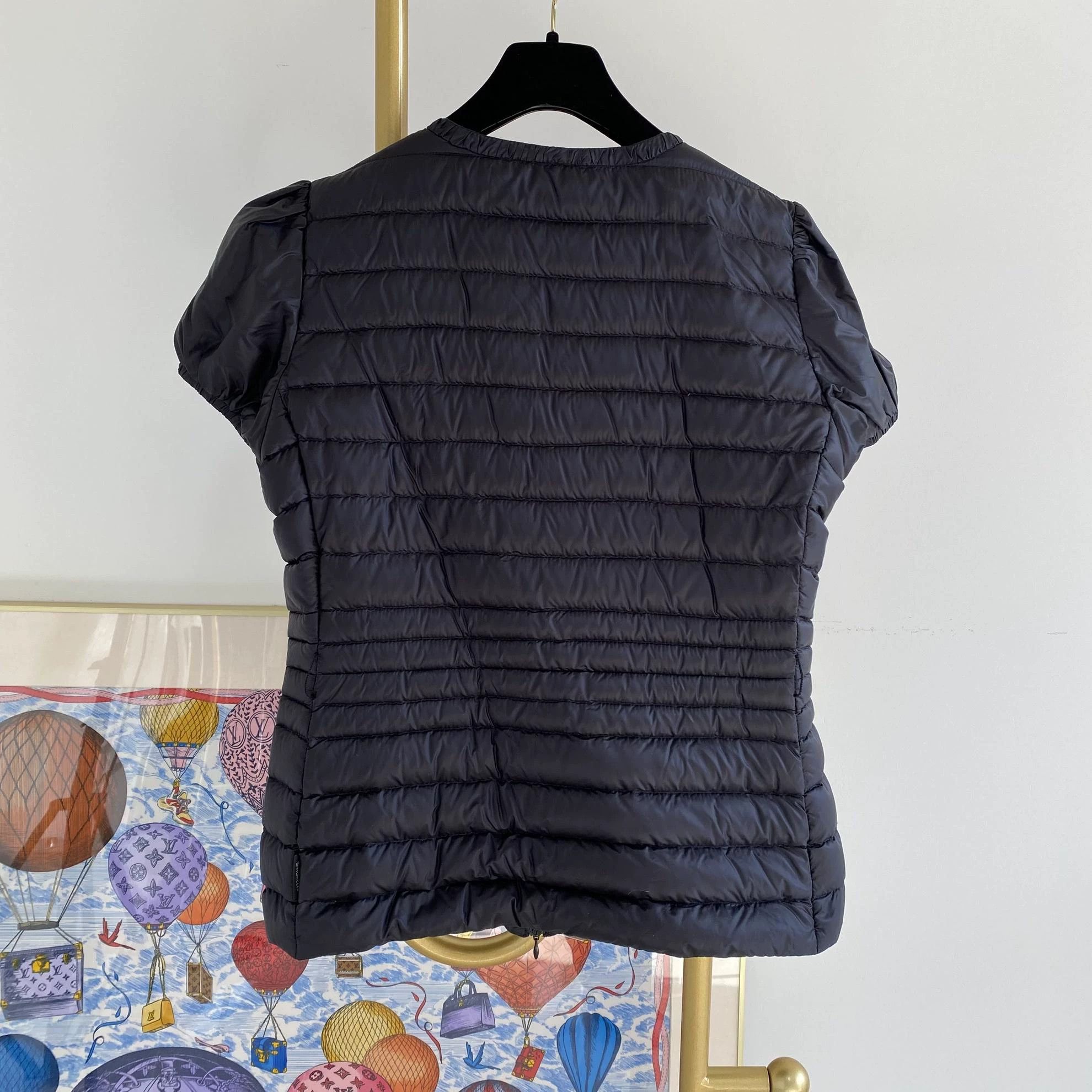 Moncler Moncler Black Lightweight Down Jacket Size S 4376 Size XS / US 0-2 / IT 36-38 - 2 Thumbnail