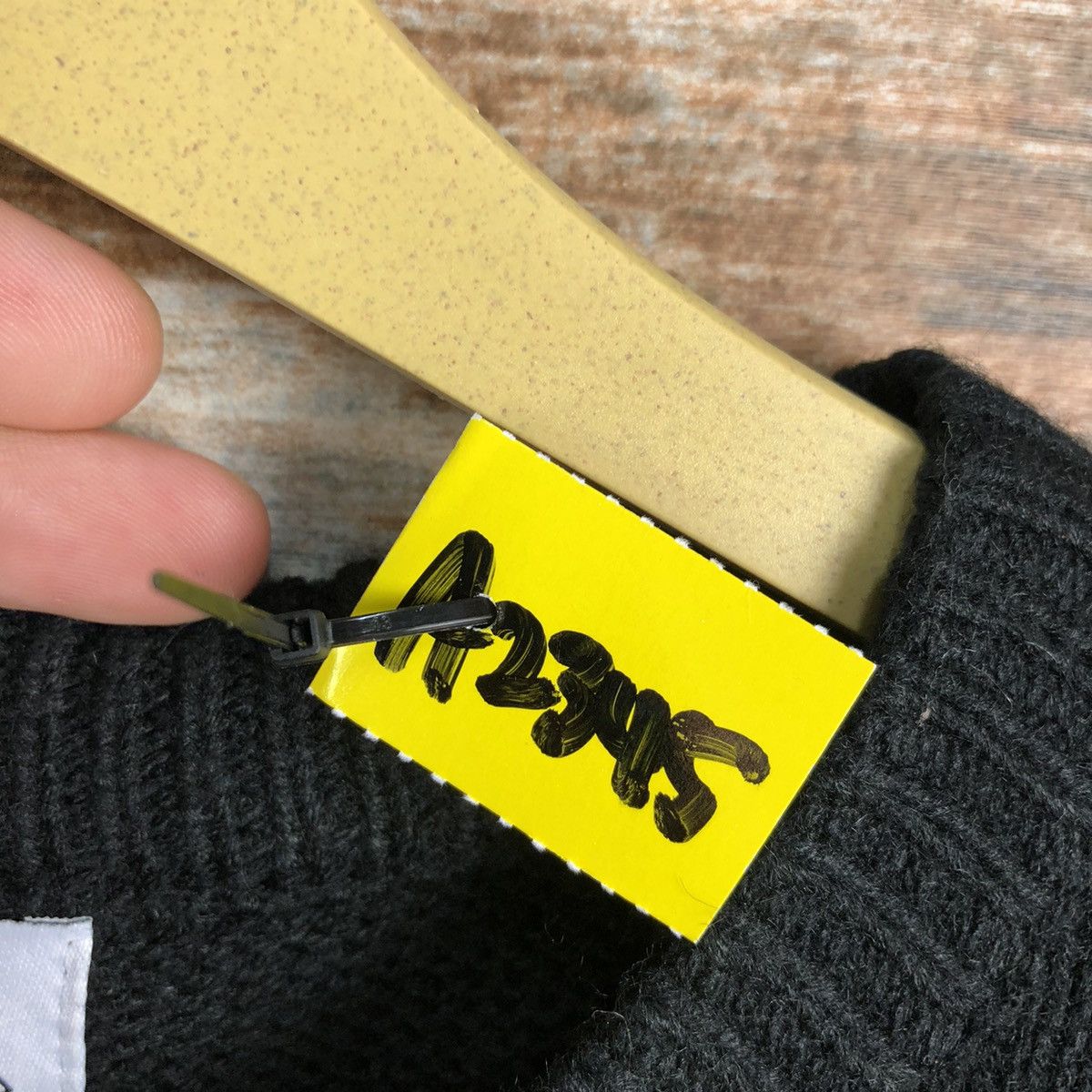 Japanese Brand Max Soul Black ripped distressed Knitwear #A2345 Size US L / EU 52-54 / 3 - 11 Thumbnail