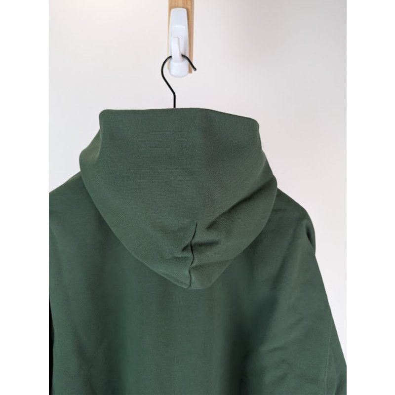 Balenciaga o1rshd1 Ramadan Medium-Fit Hoodie in Green Fleece Size US L / EU 52-54 / 3 - 15 Thumbnail