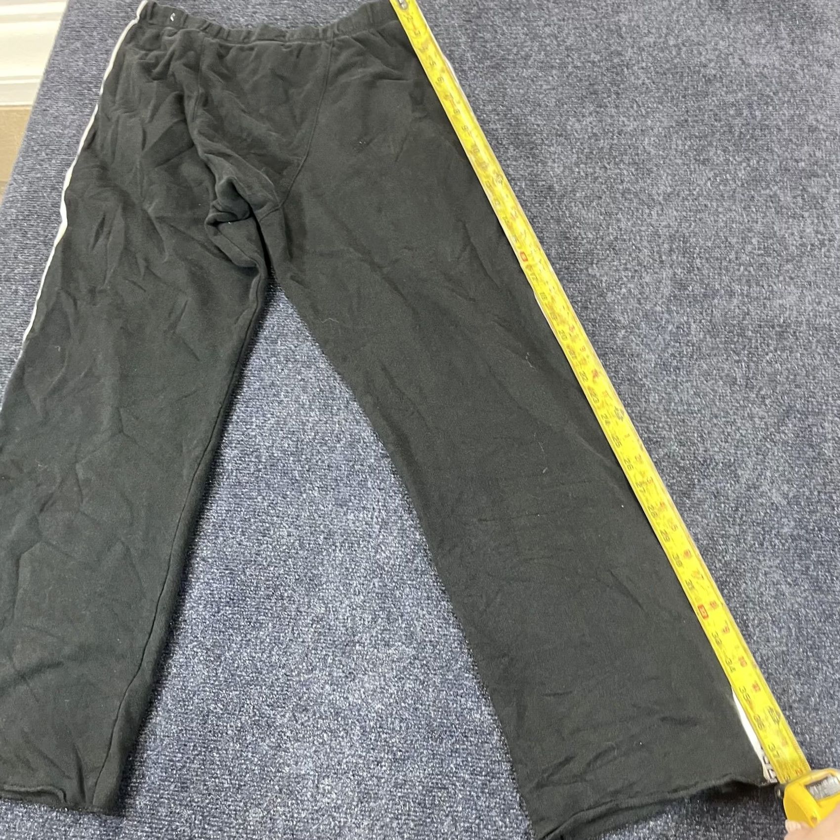 Pinko PINK Victoria's Secret Pants Womens Small Black Straight Leg Track Joggers Size 28" / US 6 / IT 42 - 7 Thumbnail