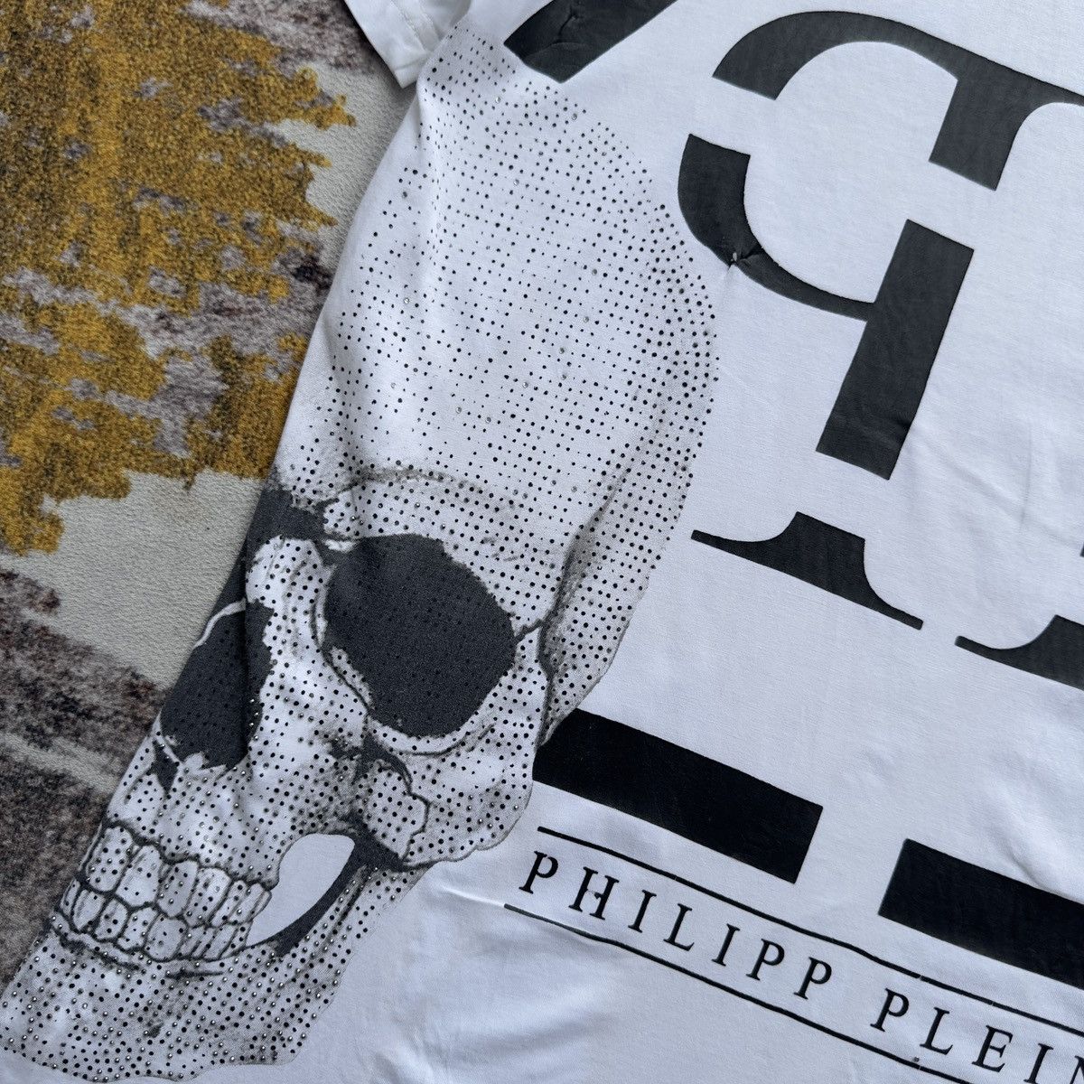 Philipp Plein PHILIPP PLEIN BIG LOGO SKULL T-SHIRT Size XL / US 12-14 / IT 48-50 - 5 Thumbnail
