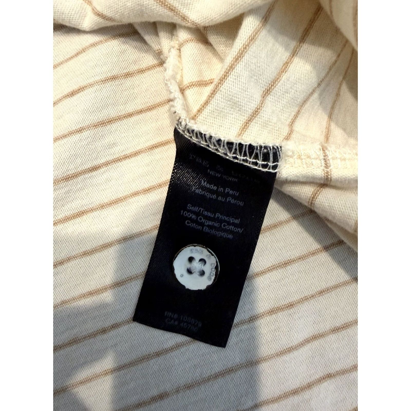 Rag & Bone Rag & Bone Polo Shirt Mens 2XL Multicolor Stripe Organic Cotton Polo Shirt Casual Classic Size US XXL / EU 58 / 5 - 4 Thumbnail