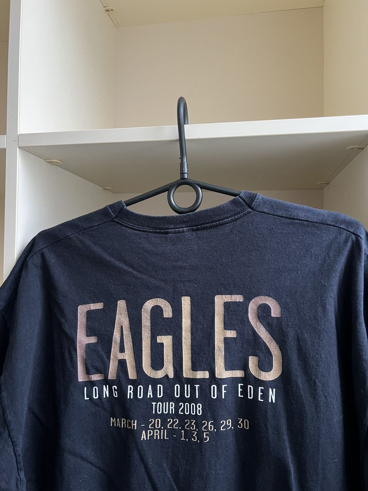 Band Tees Vintage Eagles Long Road out of Eden Tour 2008 Band Rock Tee Size US XL / EU 56 / 4 - 10 Thumbnail