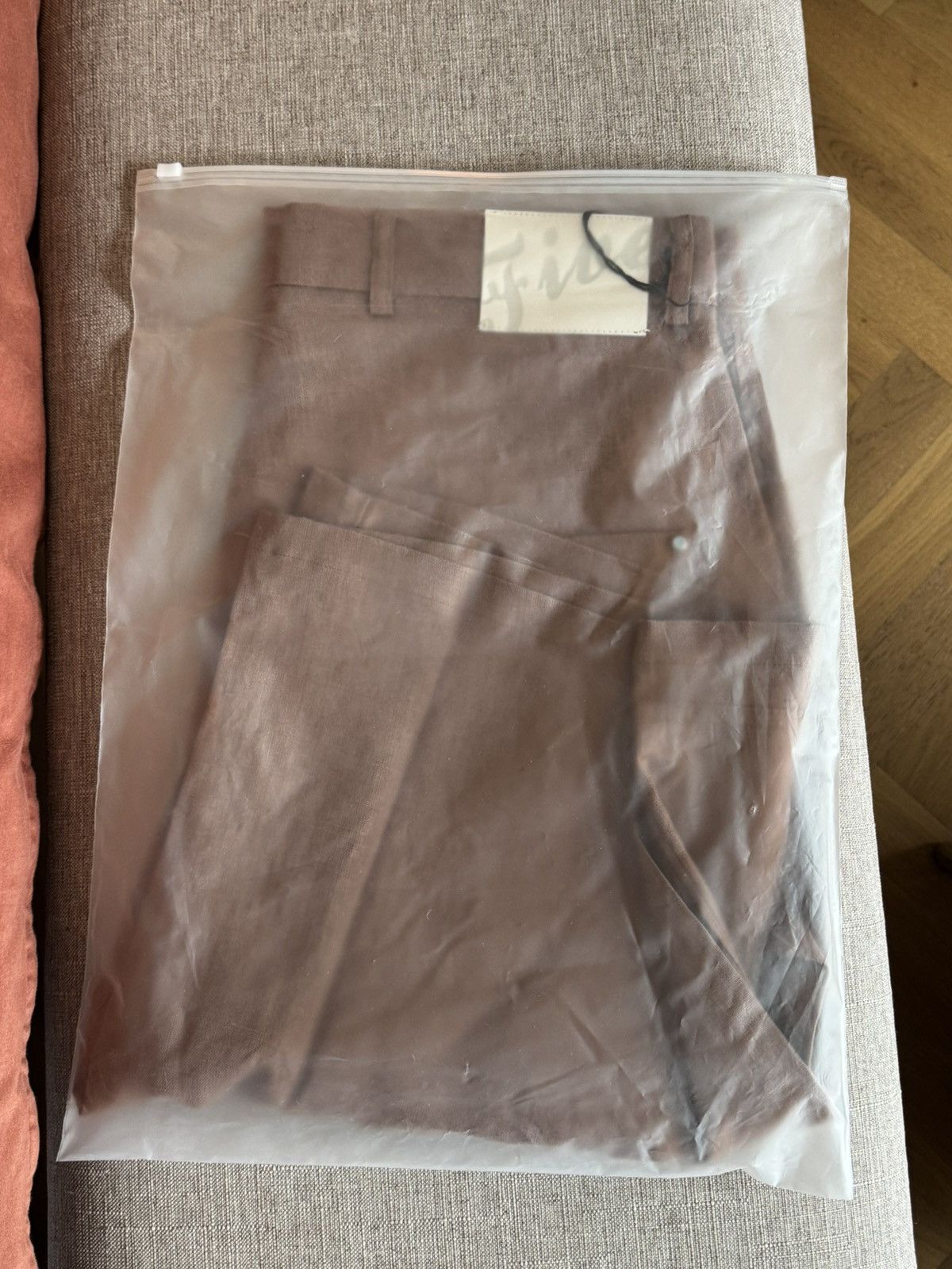FiveFourFive FiveFourFive 545 Light Linen Carpenter Shorts Brown Size US 32 / EU 48 - 3 Thumbnail
