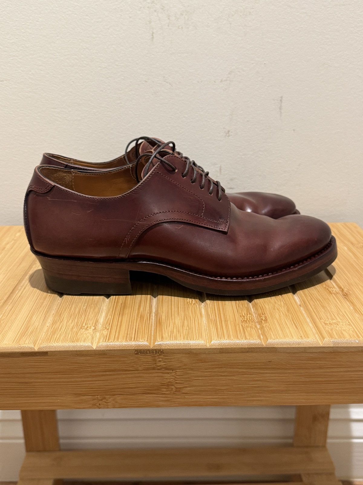 Other JohnnyWorks M43 Derby Shoe Brown Shell Cordovan 6UK/6.5US Size US 6.5 / EU 39-40 - 4 Thumbnail