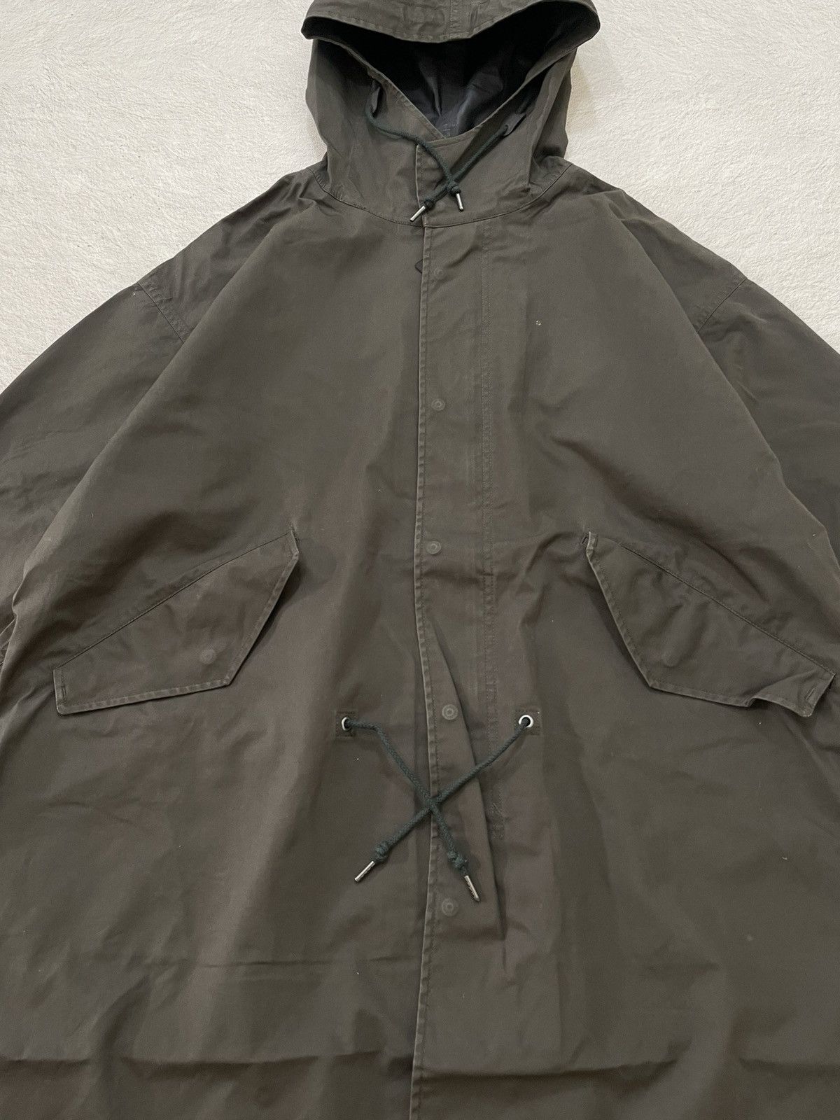 Undercover 2000s Number Nine M51 Parka Olive Hooded Jacket Field Coat Size US XL / EU 56 / 4 - 2 Thumbnail