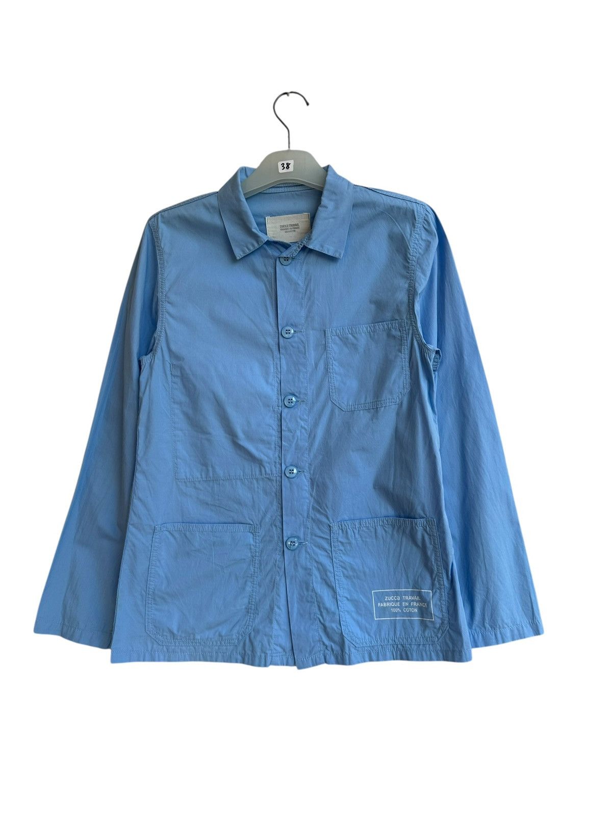 CABANE de ZUCCa Zucca Travail Issey Miyake Thin Worker Jacket Size US S / EU 44-46 / 1 - 1 Thumbnail