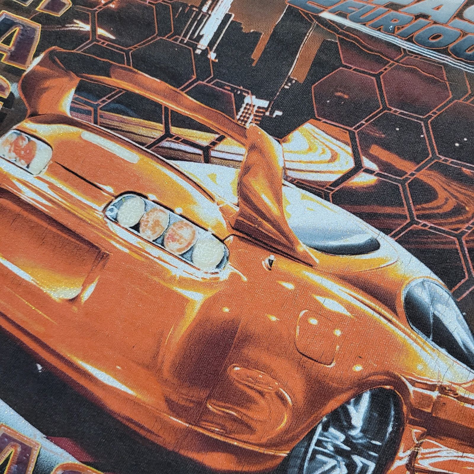 Vintage VTG Y2K The Fast and the Furious T-Shirt Mens S Toyota Supra Size US S / EU 44-46 / 1 - 4 Thumbnail