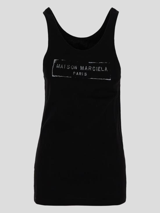 Maison Margiela MAISON MARGIELA Women Tops S51NL0048 S24522900 Black Size L / US 10 / IT 46 - 1 Thumbnail