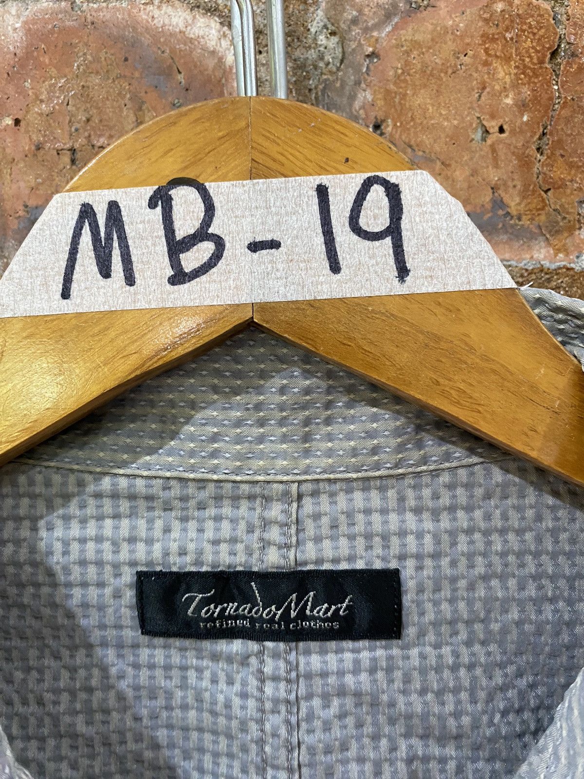Tornado Mart 2000s Wrinkle Texture lights button up Size US S / EU 44-46 / 1 - 10 Thumbnail