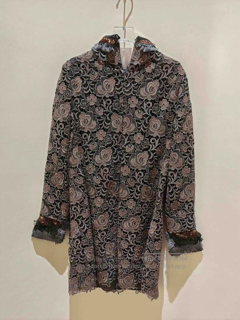 Valentino Valentino Coffee-colored lace dress Size XS / US 0-2 / IT 36-38 - 5 Thumbnail