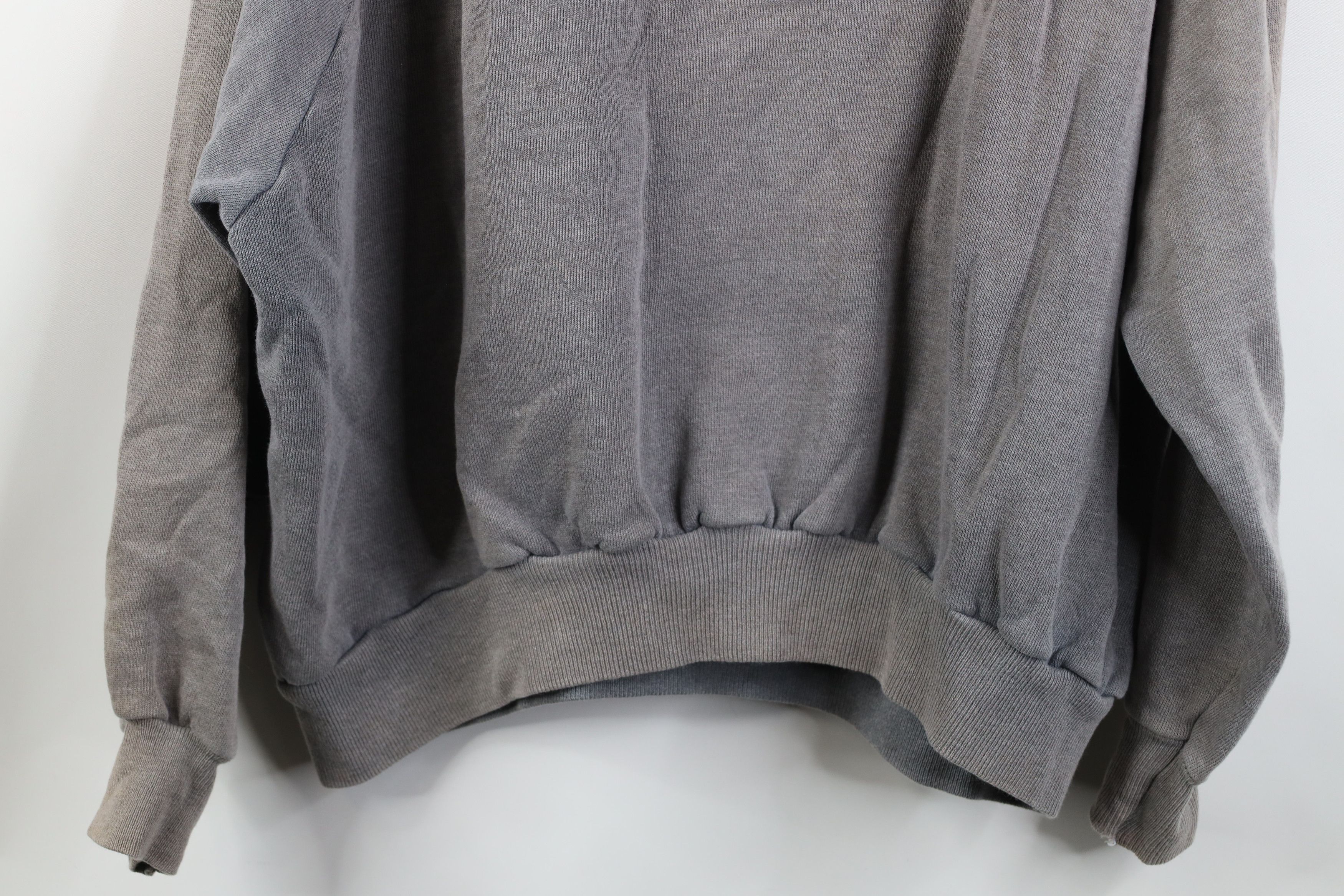 Vintage Vintage 70s Streetwear Blank Boxy Fit Hoodie Sweatshirt USA Size L / US 10 / IT 46 - 15 Thumbnail