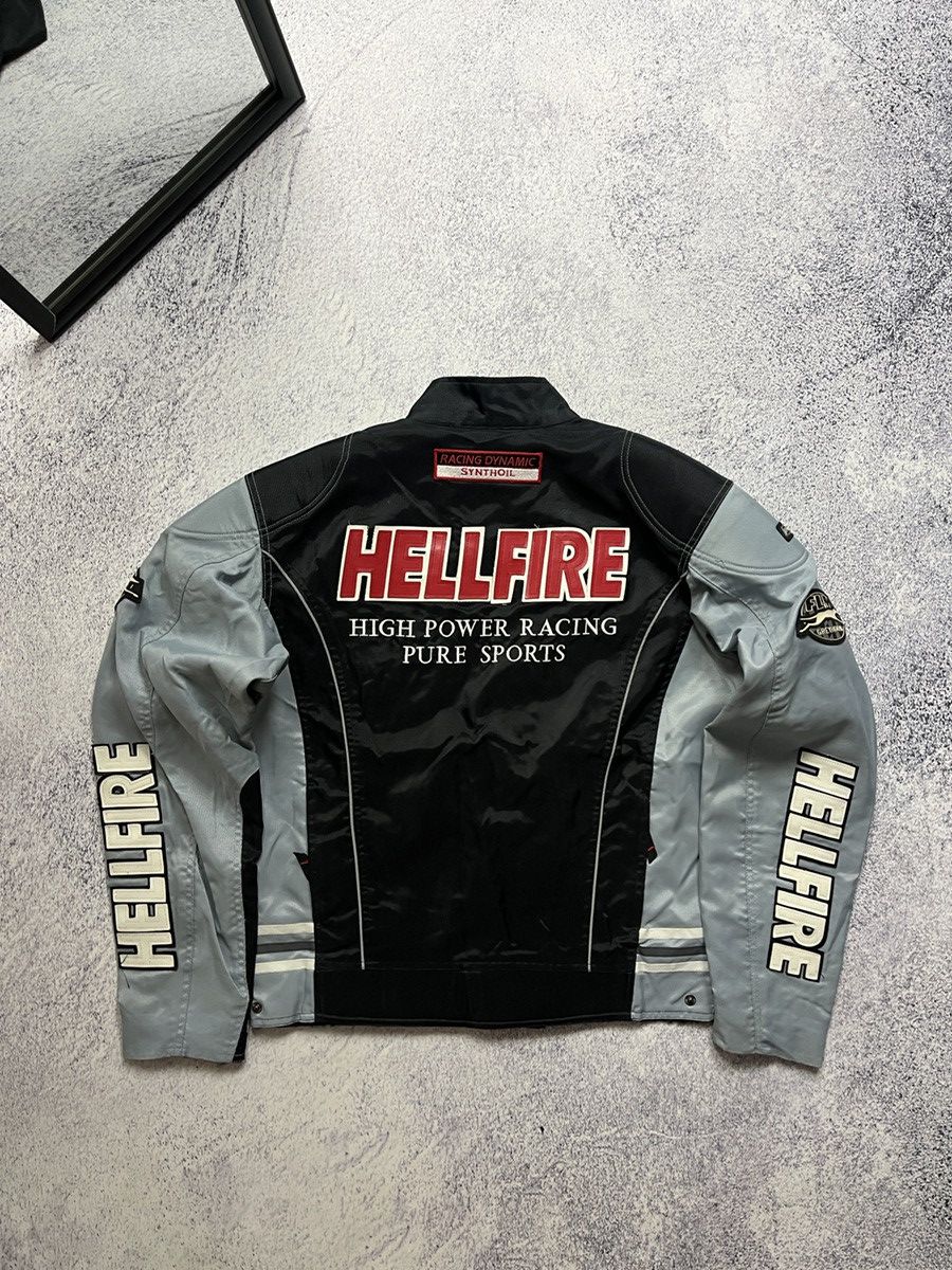 Vintage Vintage Hell Fire High Power Racing Jacket Moto Big Logo Size US S / EU 44-46 / 1 - 7 Thumbnail