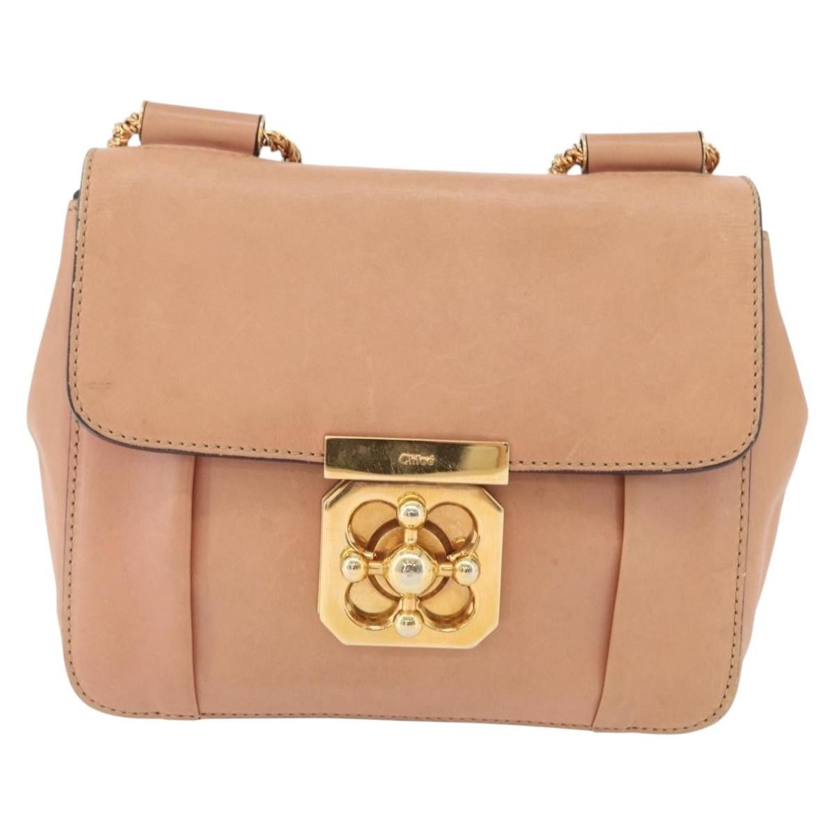 Chloe Chloe Elsie Chain Shoulder Bag Leather Size ONE SIZE - 1 Thumbnail