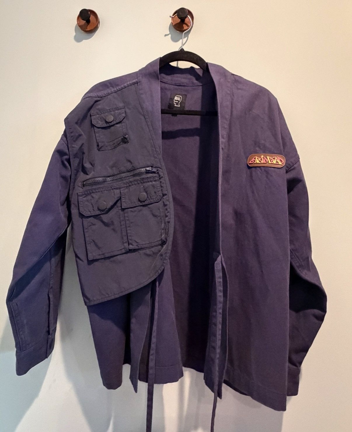 Brain Dead Brain Dead Kimono Jacket Size US S / EU 44-46 / 1 - 1 Thumbnail