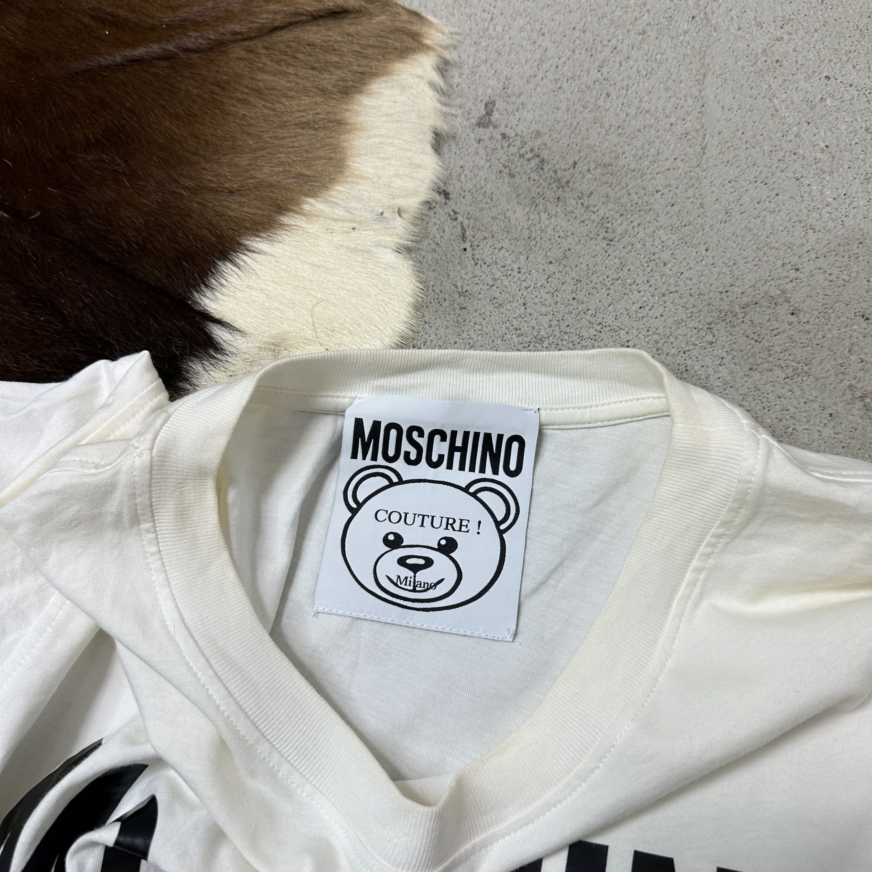 Moschino Vintage Printed Moschino Teddy Bear Longsleeve Y2K Size S / US 4 / IT 40 - 5 Thumbnail